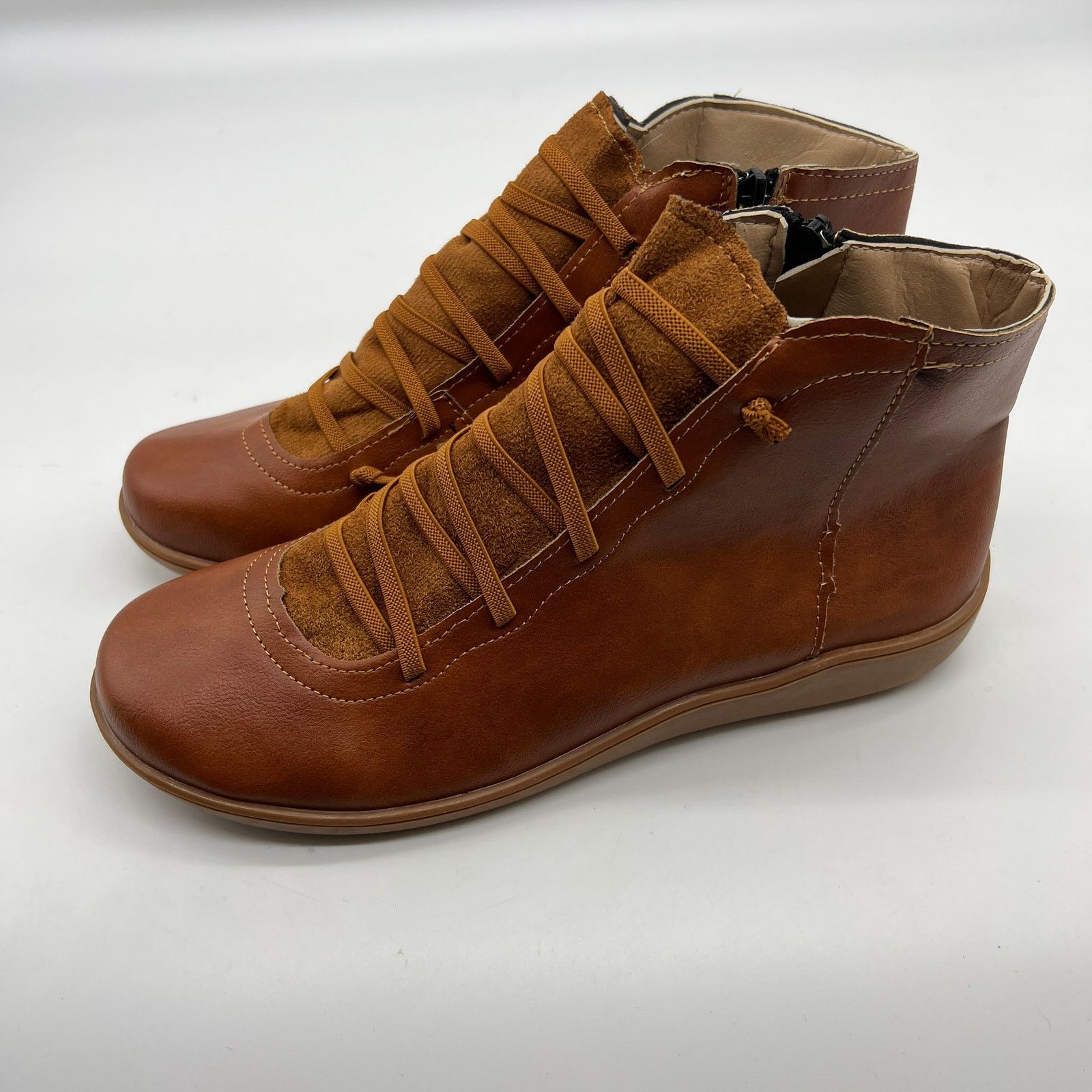 Other Ankle Boots Round Toe Casual Comfortable Lightweight Size US 10 / IT 40 - 4 Thumbnail