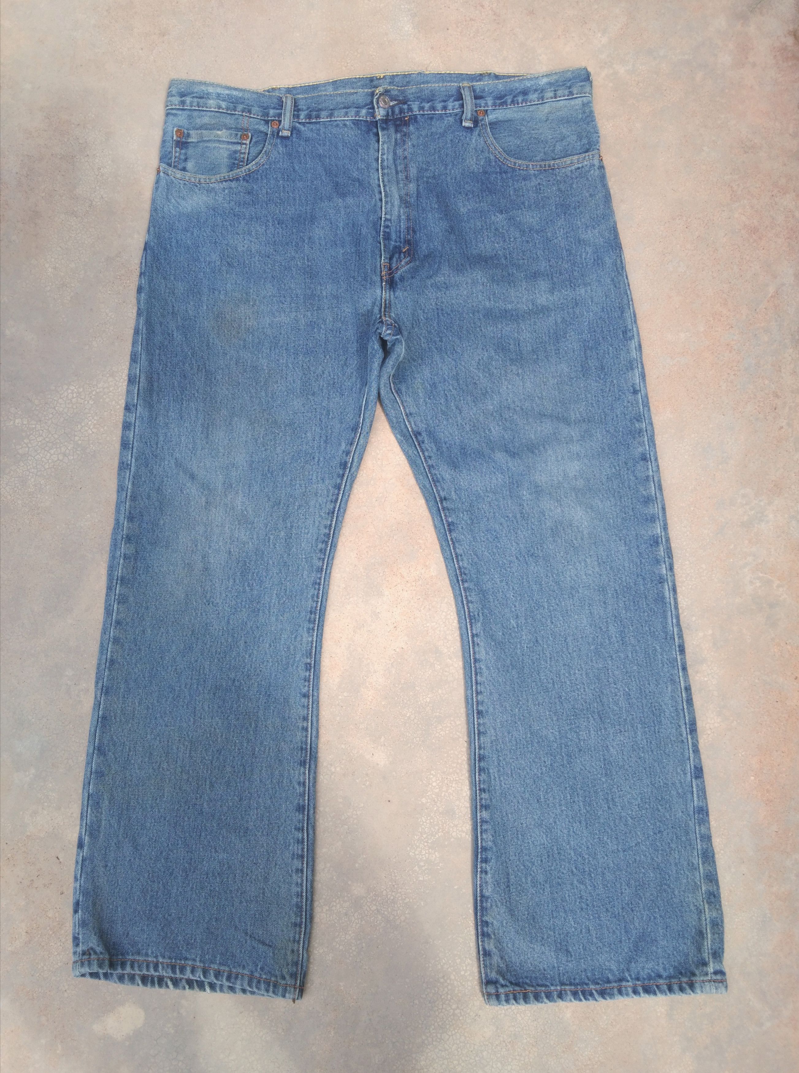 Vintage Levis 517 Boot Cut Flared Jeans 40x30