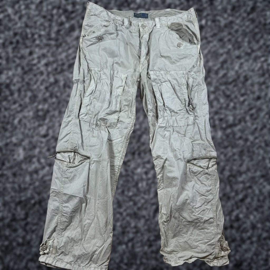 Polo Ralph Lauren VTG Polo Ralph Lauren Cargo Paratrooper Pants Mens 38x30 Green Utility Pants Mens 38 Green Cargo 30 Inseam Size US M / EU 48-50 / 2 - 1 Thumbnail