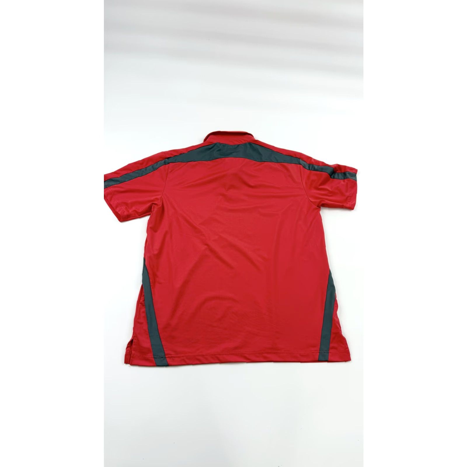 PGA Tour PGATour Polo Shirt Mens Medium Motionflux 360 Golf Athletic Performance Moisture Wicking 100% Polyester Red Short Sleeve Collared Polo Mens Size US M / EU 48-50 / 2 - 3 Thumbnail