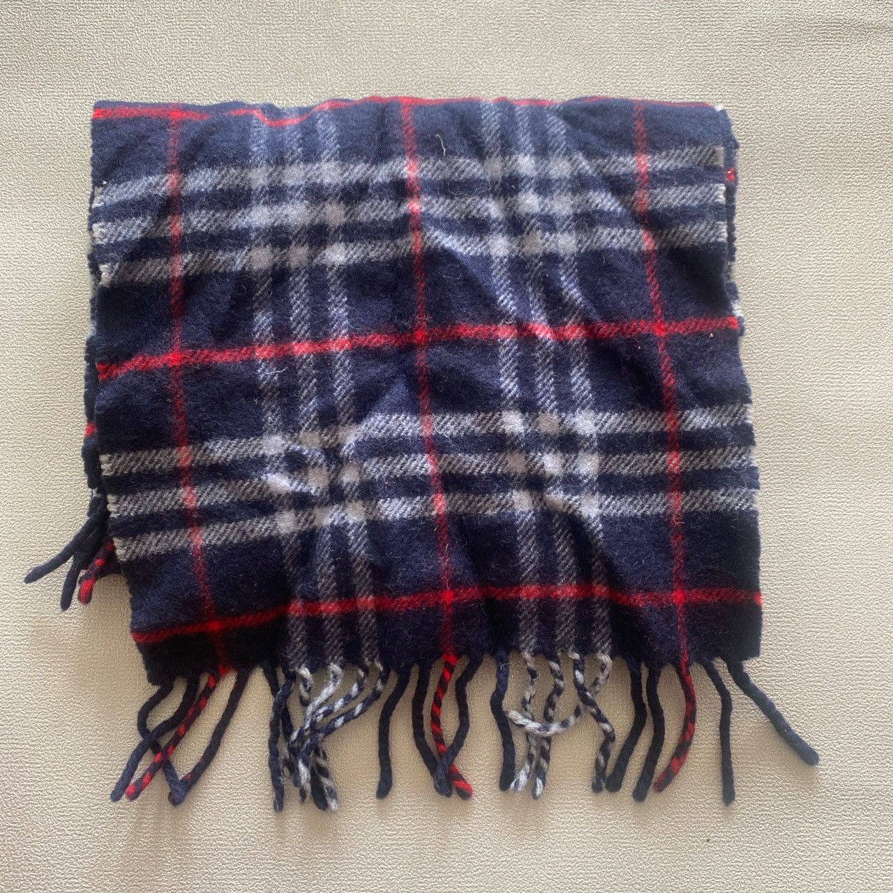 Burberry × Vintage BURBERRY SCARF Size ONE SIZE - 1 Thumbnail