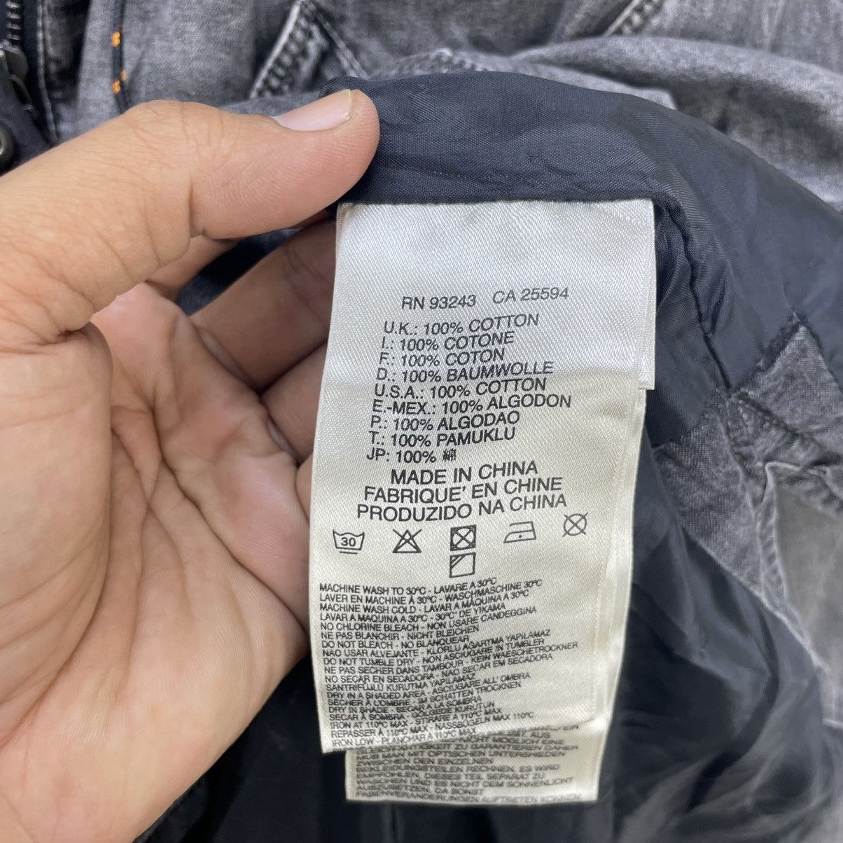Le Grande Bleu (L.G.B.) Japanese Brand Fifty Five Dselle Military Parka Field Jacket Size US S / EU 44-46 / 1 - 11 Thumbnail