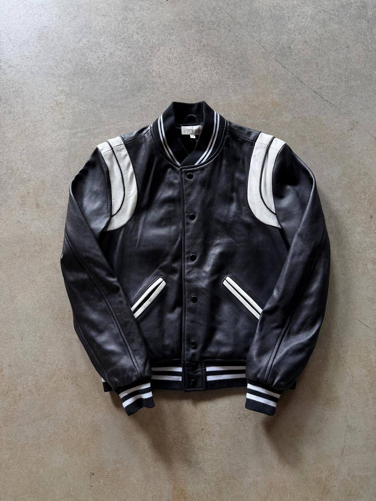 Other LAssemblage De Cuir Black Leather Jacket Sz S Size US S / EU 44-46 / 1 - 1 Thumbnail