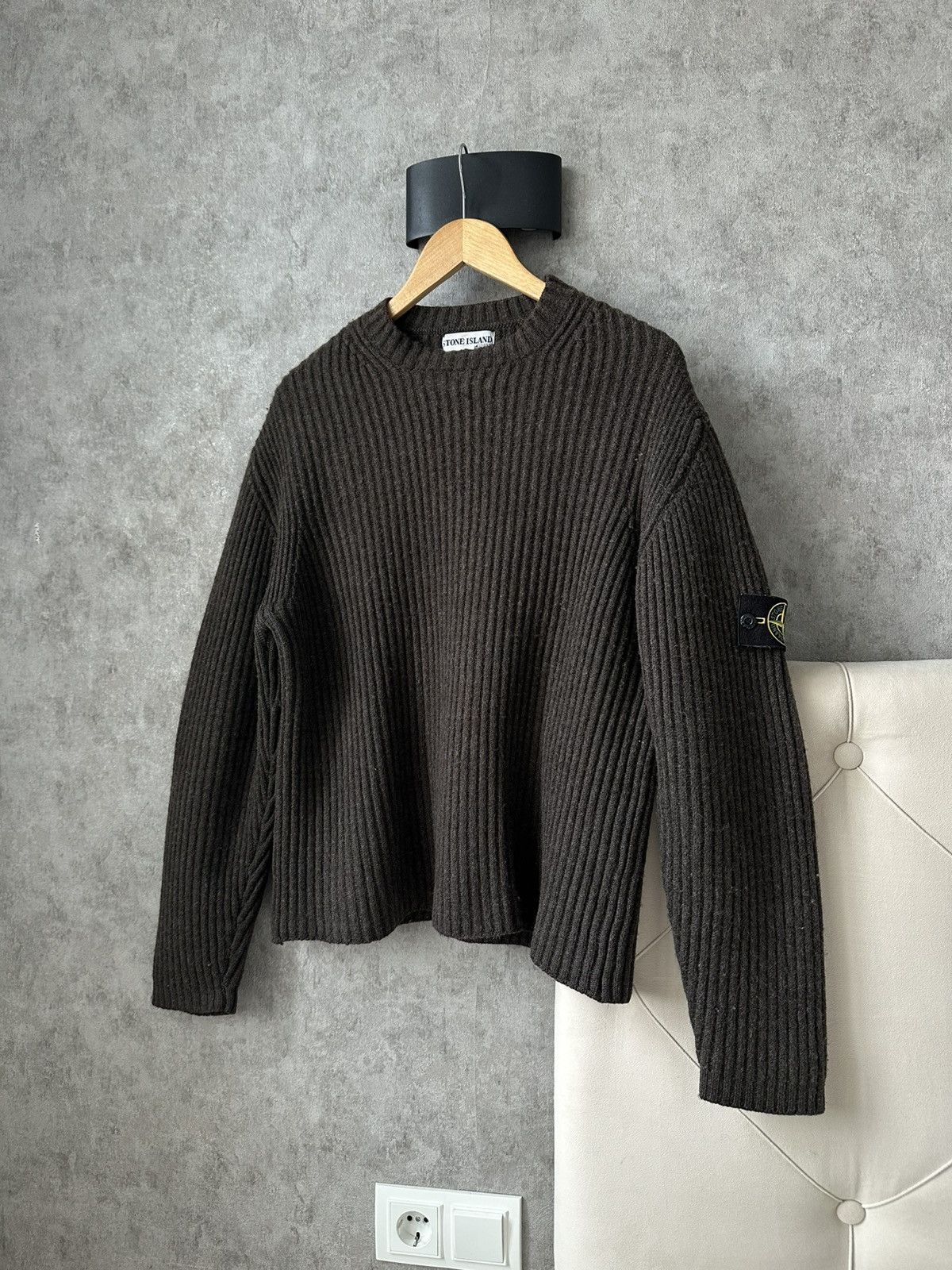 Stone Island Stone island/ Winter 2001 sweater 100% wool Size US M / EU 48-50 / 2 - 1 Thumbnail