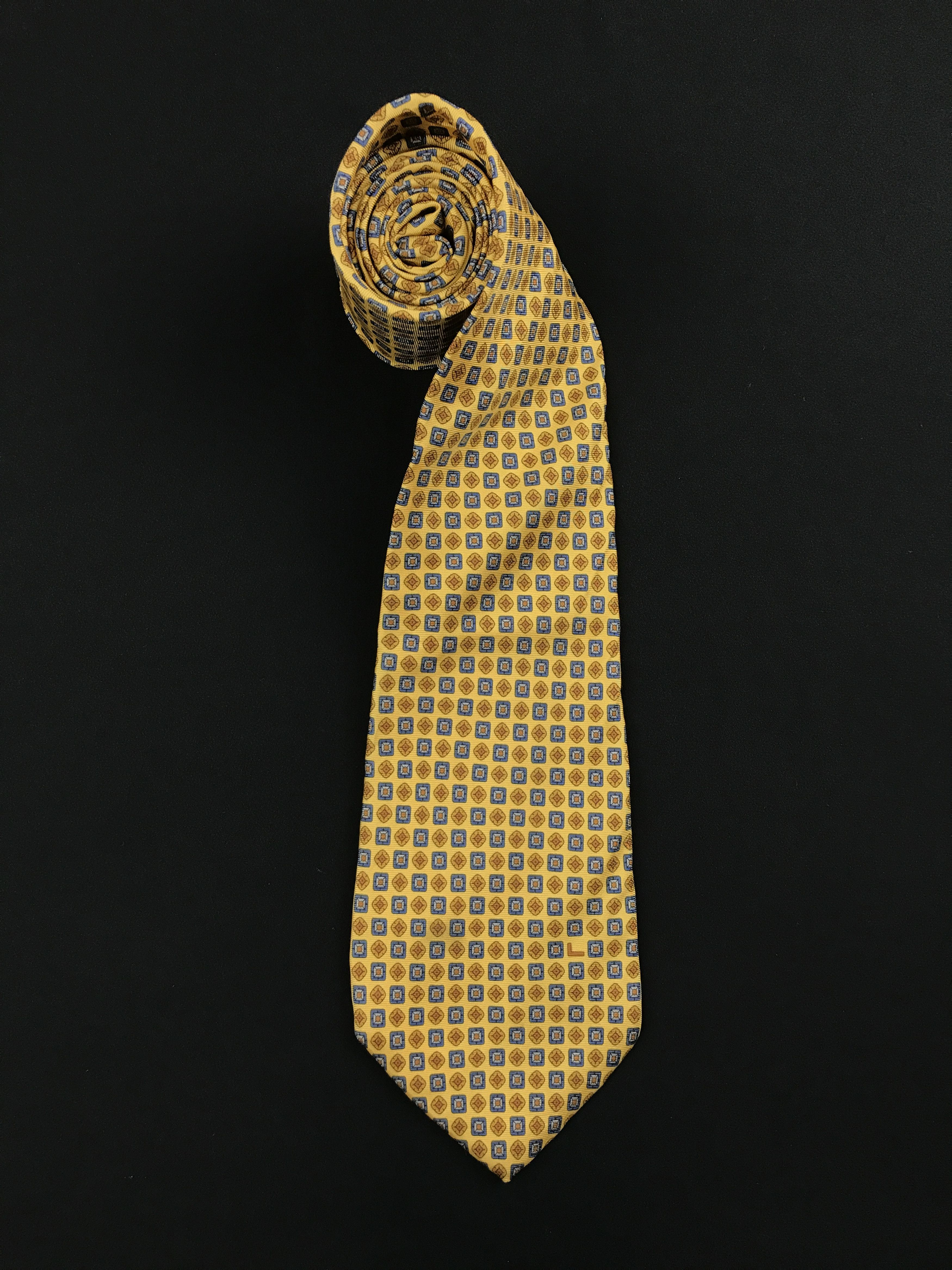 Lancel × Vintage Vintage Lancel Silk Necktie Size ONE SIZE - 2 Thumbnail