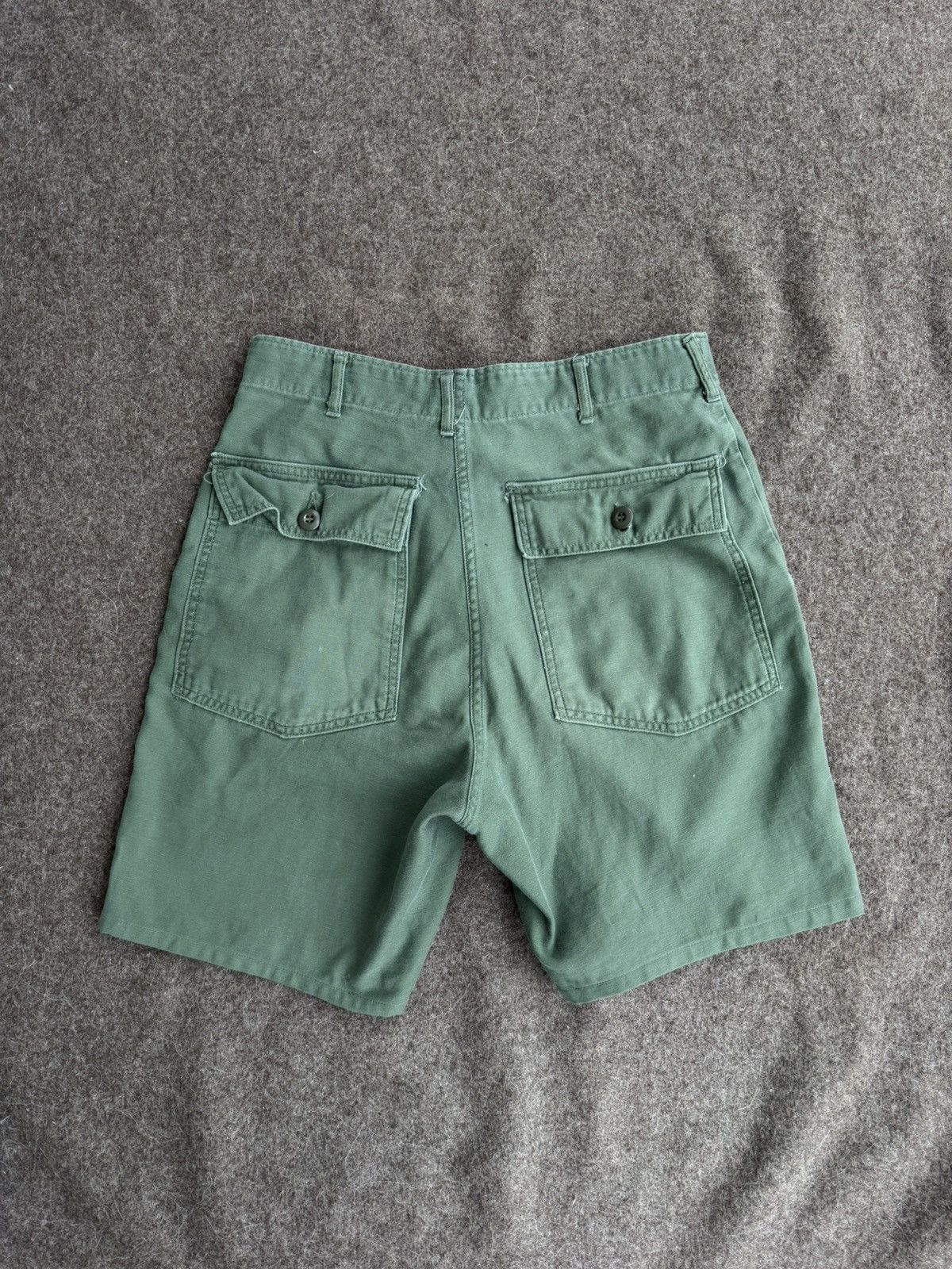 Other US Army Vietnam War Era Sateen OG-107 Shorts Size US 32 / EU 48 - 5 Thumbnail