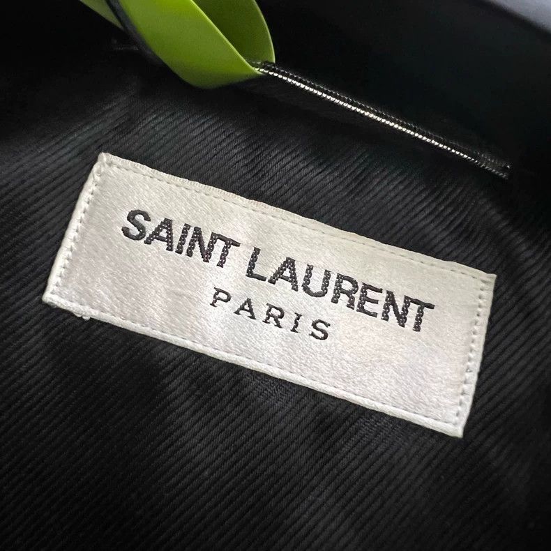 Yves Saint Laurent saint Laurent Black Multi-Zip Biker Jacket 2501-Nextarrow Size US S / EU 44-46 / 1 - 3 Thumbnail