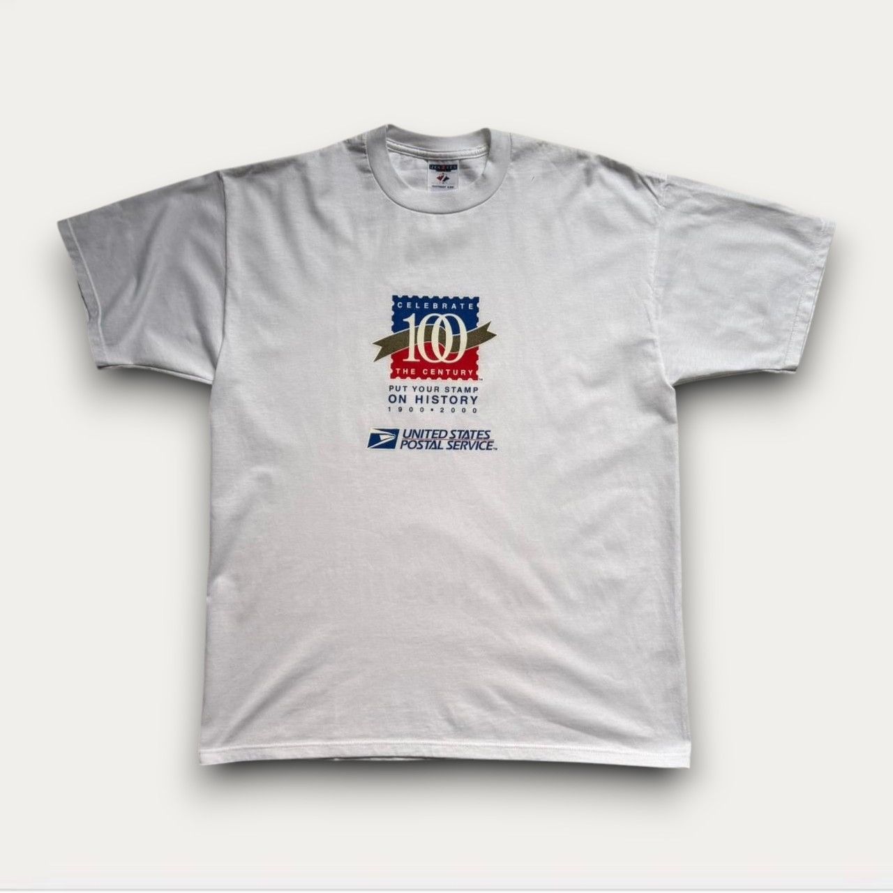 Jerzees Vintage Y2K USPS Century T-Shirt Size US XL / EU 56 / 4 - 1 Thumbnail