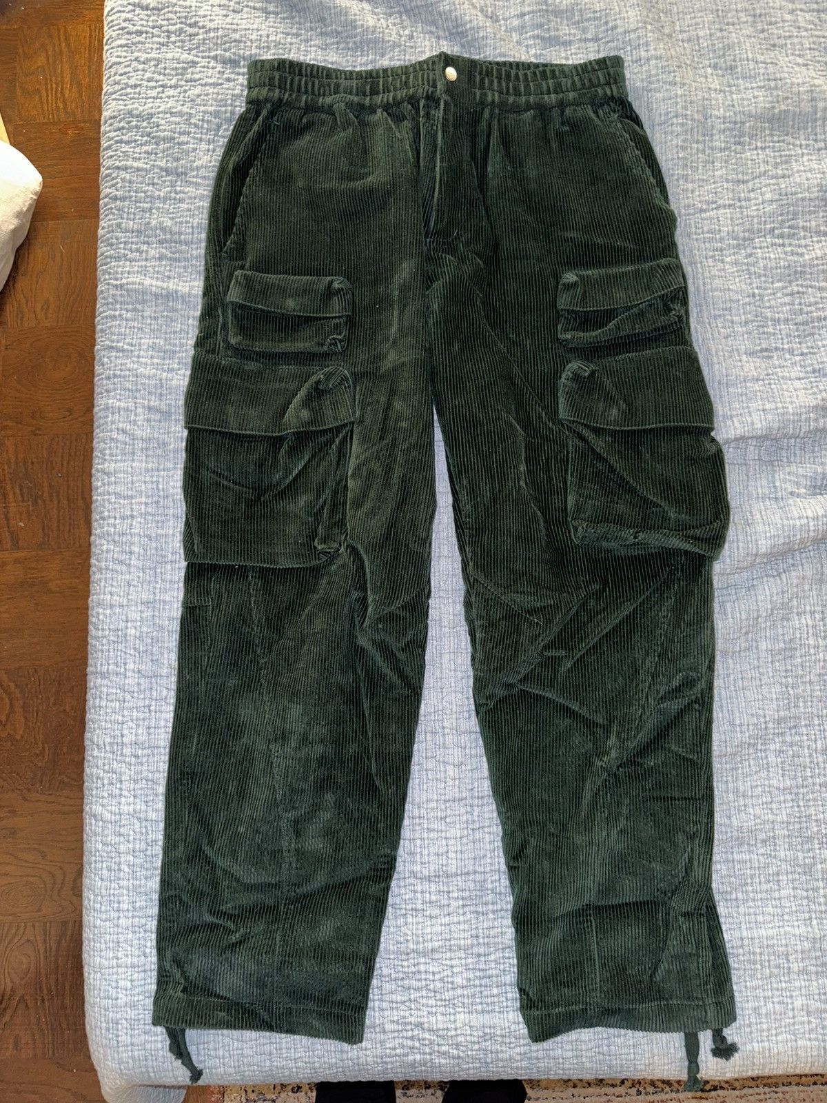 Kith Kith Corduroy Cargo Pants Green Size L Size US 36 / EU 52 - 1 Thumbnail