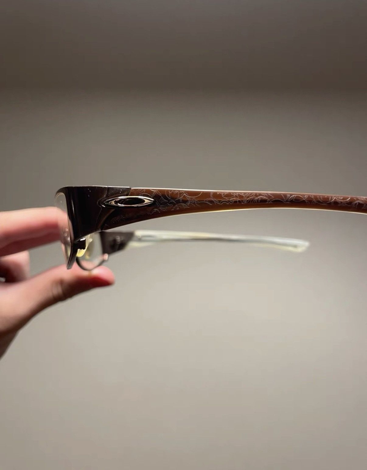 Oakley OAKLEY Cato 'Polished Brown' Sports Sunglasses K24 Size ONE SIZE - 6 Thumbnail