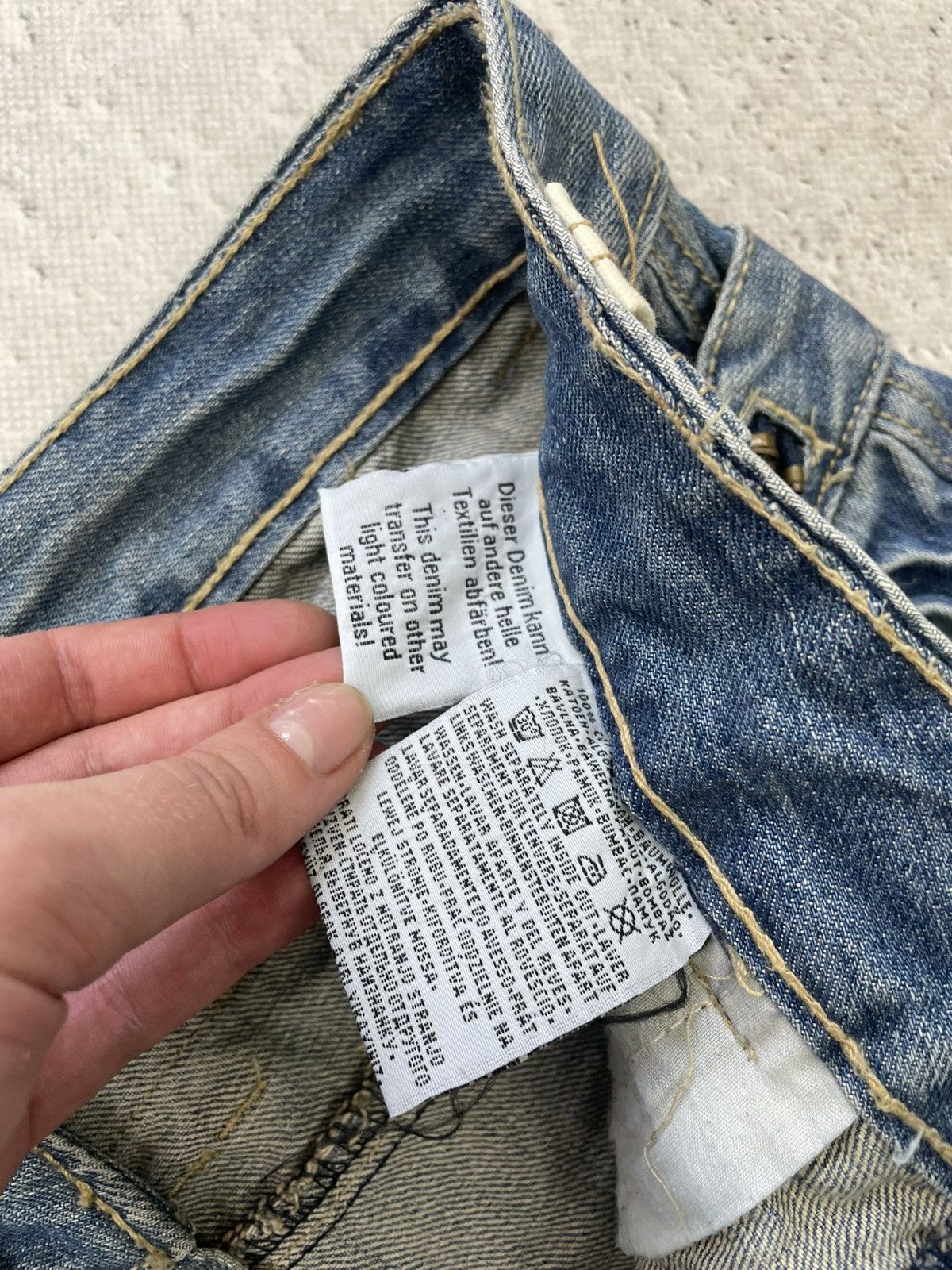 Diesel Diesel style distressed jeans rare y2k japanese Size US 32 / EU 48 - 7 Thumbnail