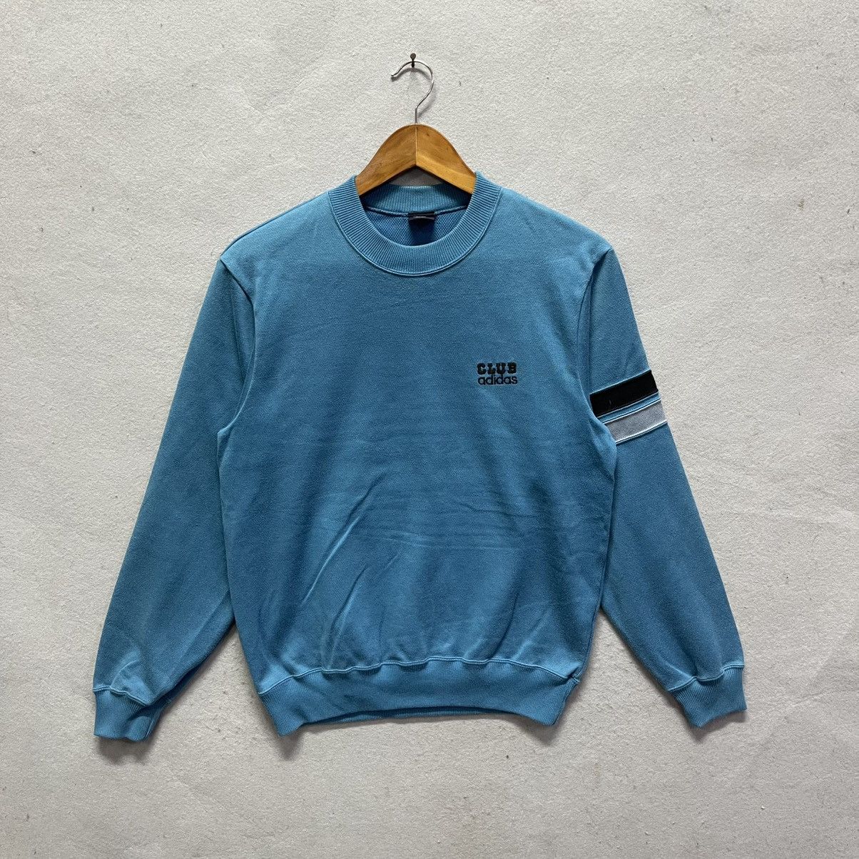 Adidas Vintage adidas Club Crewneck Sweatshirt (Made in Japan) Size US M / EU 48-50 / 2 - 1 Thumbnail