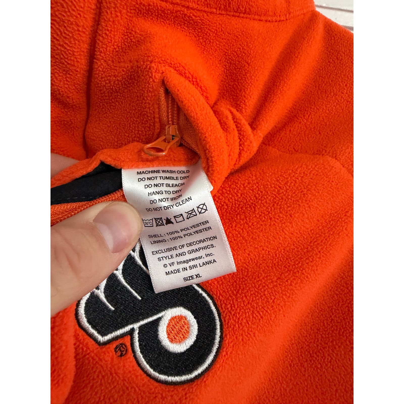 Lee Philadelphia Flyers Reversible Fleece Jacket Size XL Size US XL / EU 56 / 4 - 9 Thumbnail
