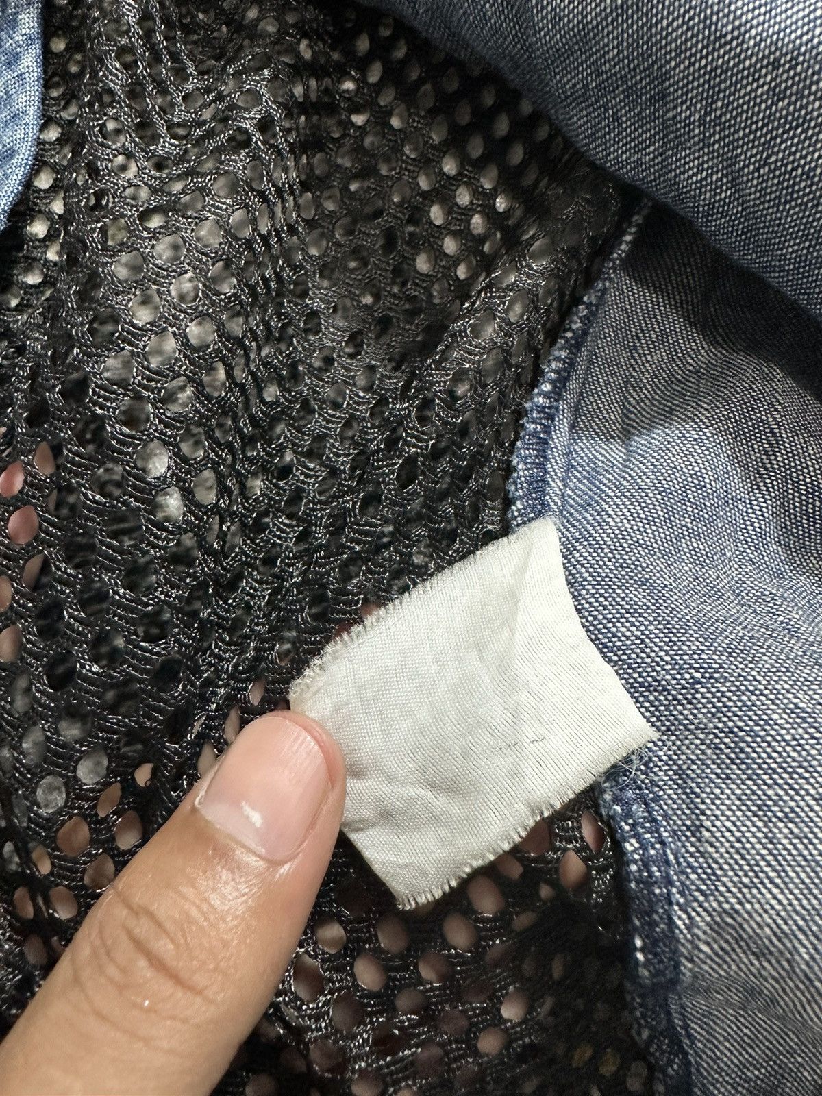 Japanese Brand CRAZY FADED FISHNET VEST TACTICAL GLORIOUS I6W9 LGB STYLE Size US XL / EU 56 / 4 - 8 Thumbnail
