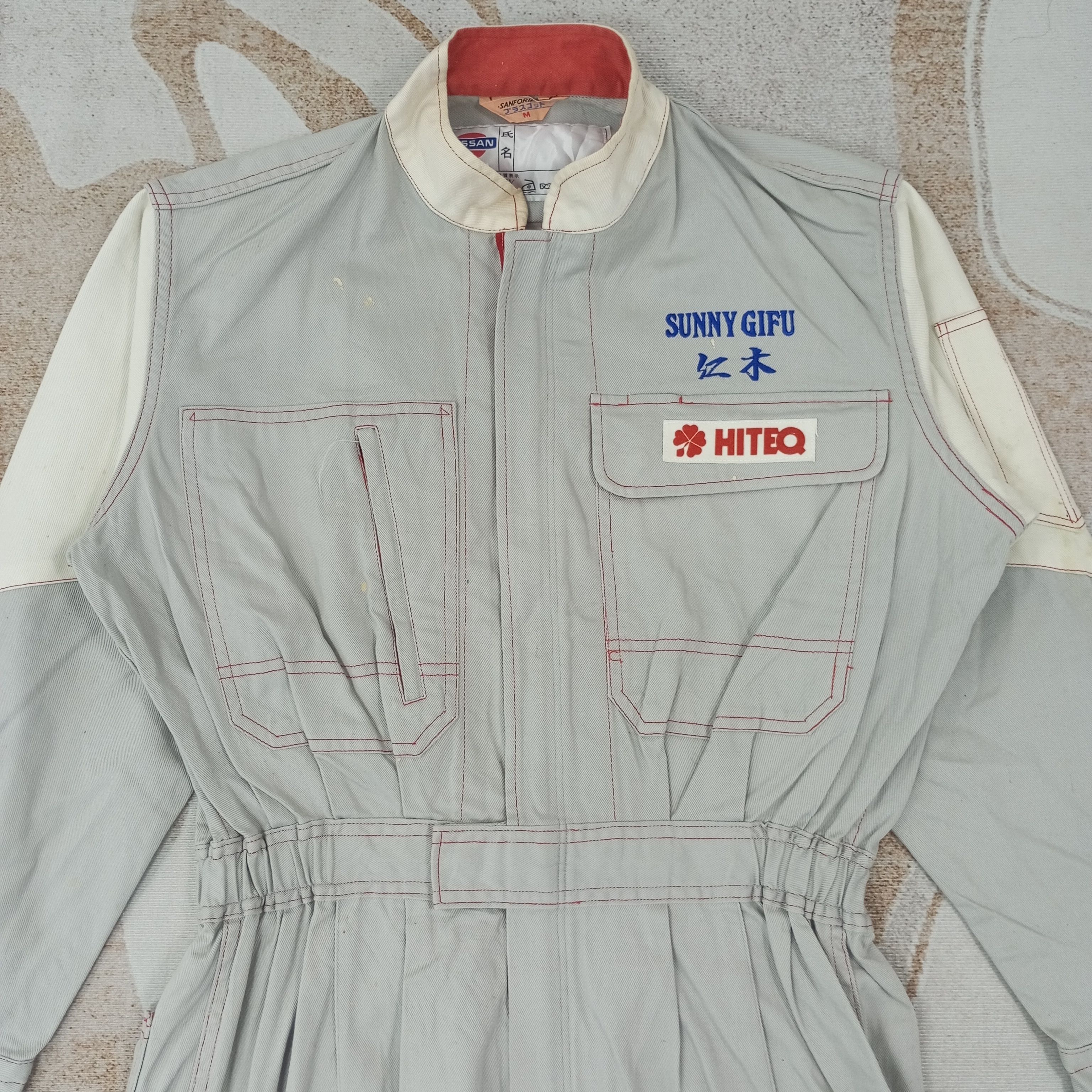 Japanese Brand Nissan Motorsports Workwear Coverall Jacket c231n25 Size US M / EU 48-50 / 2 - 5 Thumbnail