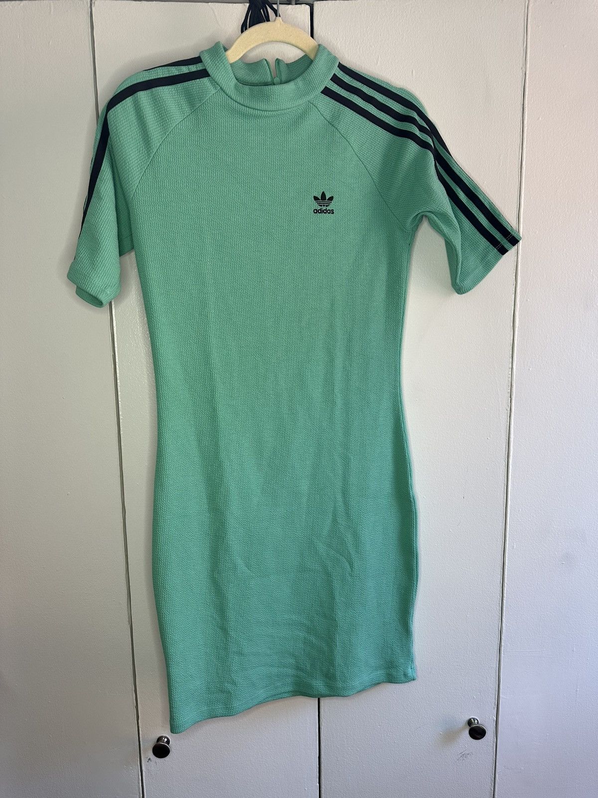 Adidas Adidas midi dress teal green Size M / US 6-8 / IT 42-44 - 1 Thumbnail
