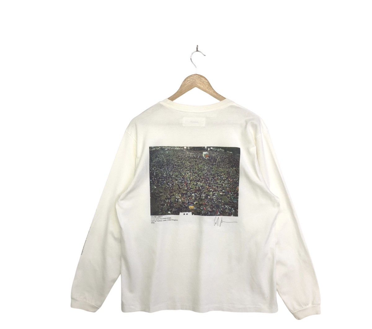 Japanese Brand JOHN MASON SMITH × COLINE LANE L/S T-SHIRT FOUR STROKES FANS Size US S / EU 44-46 / 1 - 4 Thumbnail