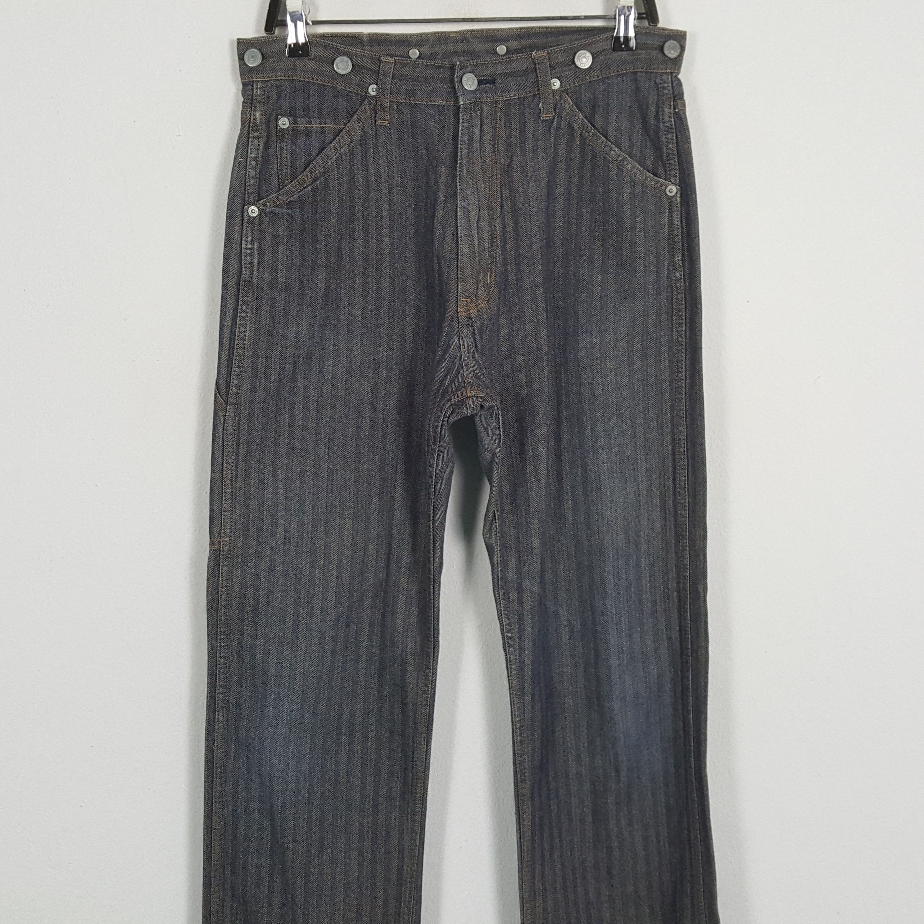 Hysteric Glamour HYSTERIC GLAMOUR Japanese Brand Custom Art Jeans Size US 31 - 5 Thumbnail