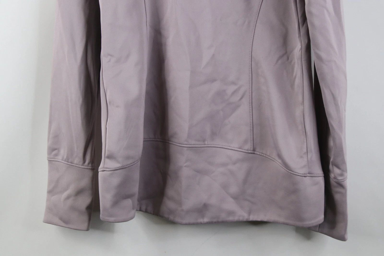 Vintage Apana Yoga Stretch Knit Running Jogging Gym Jacket Purple Size M / US 6-8 / IT 42-44 - 16 Thumbnail