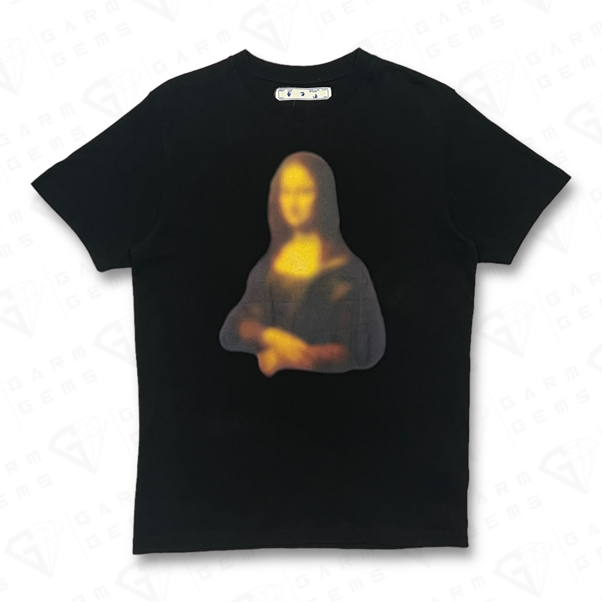 Off-White Off-White Blurred Mona Lisa T-Shirt Size US L / EU 52-54 / 3 - 1 Thumbnail