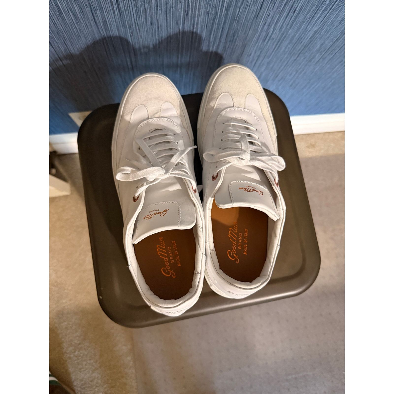 Good Man Brand Good Man Brand White Sneakers Size 9.5 Size US 9.5 / EU 42-43 - 3 Thumbnail