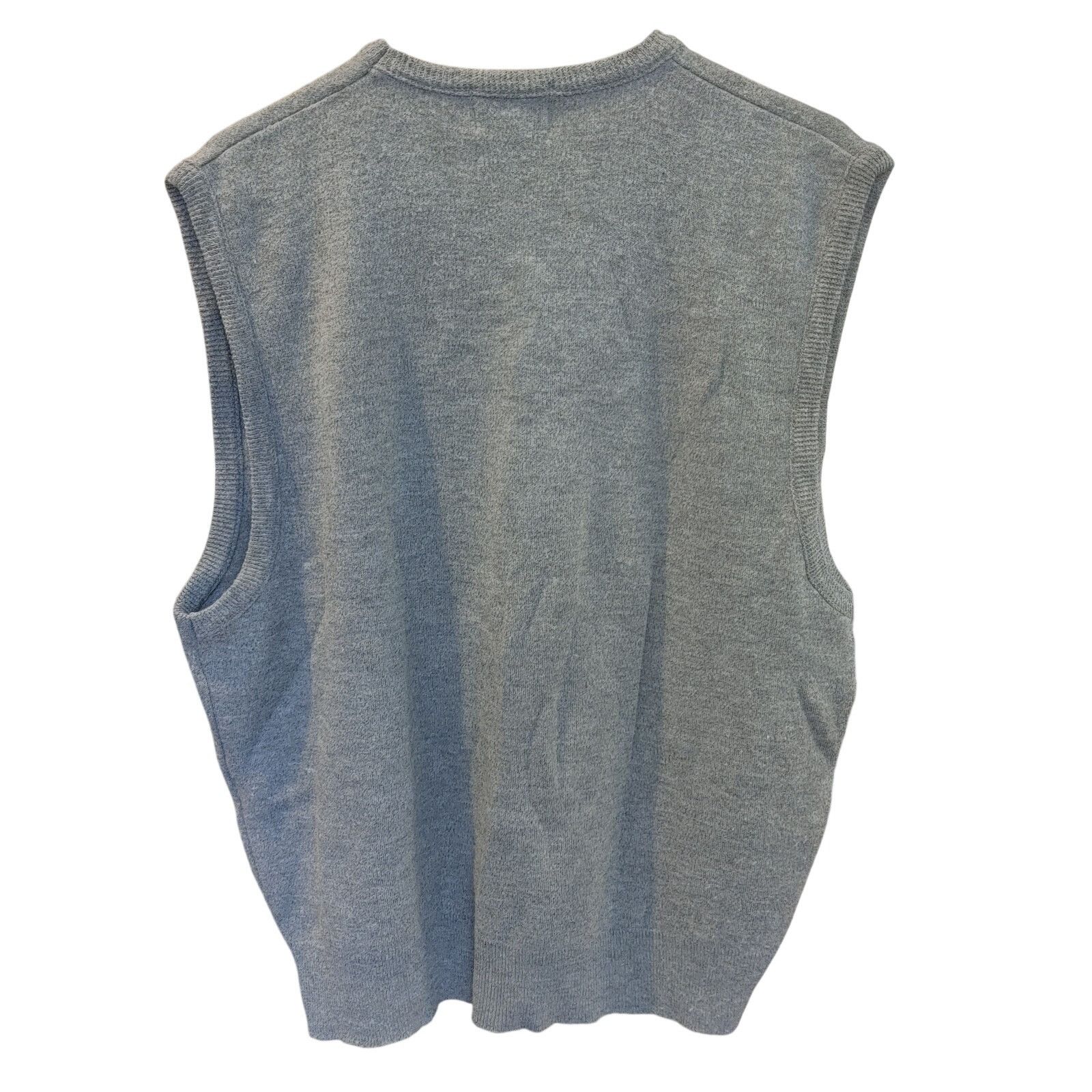 Other RHM Classic Men's XL Orlon Acyclic Gray Knit Pullover Vest Size US XL / EU 56 / 4 - 2 Thumbnail
