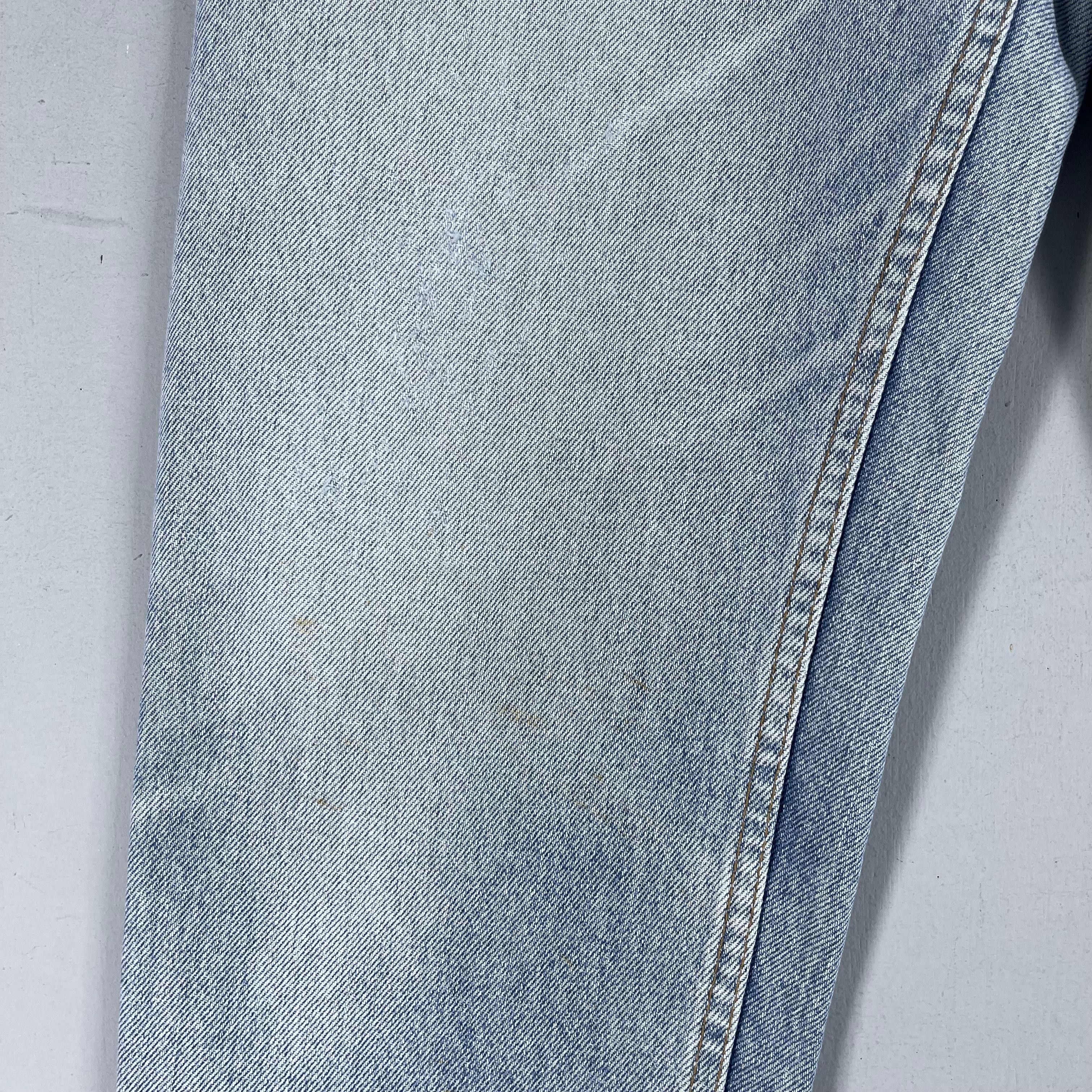 Levi's × Vintage Size 32 Vintage Levis 550 Distressed Knee Ripped Jeans Size 32" / US 10 / IT 46 - 4 Thumbnail
