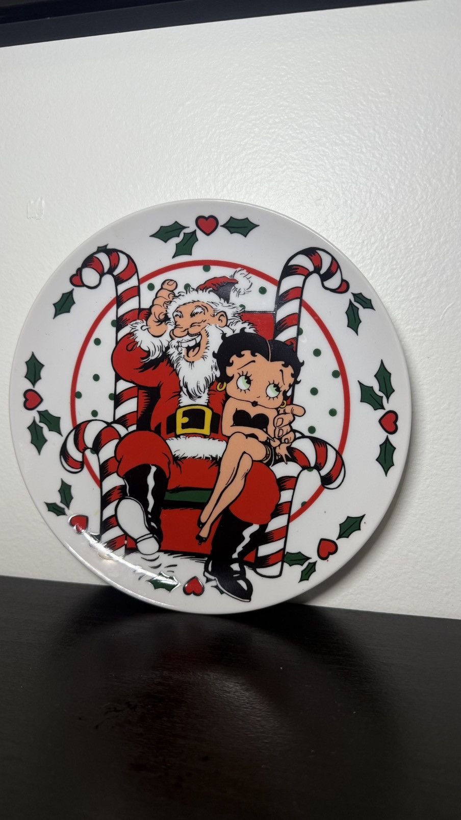 Other Vintage 1990s Vandor Betty Boop Christmas Collectible Santa Size ONE SIZE - 3 Thumbnail