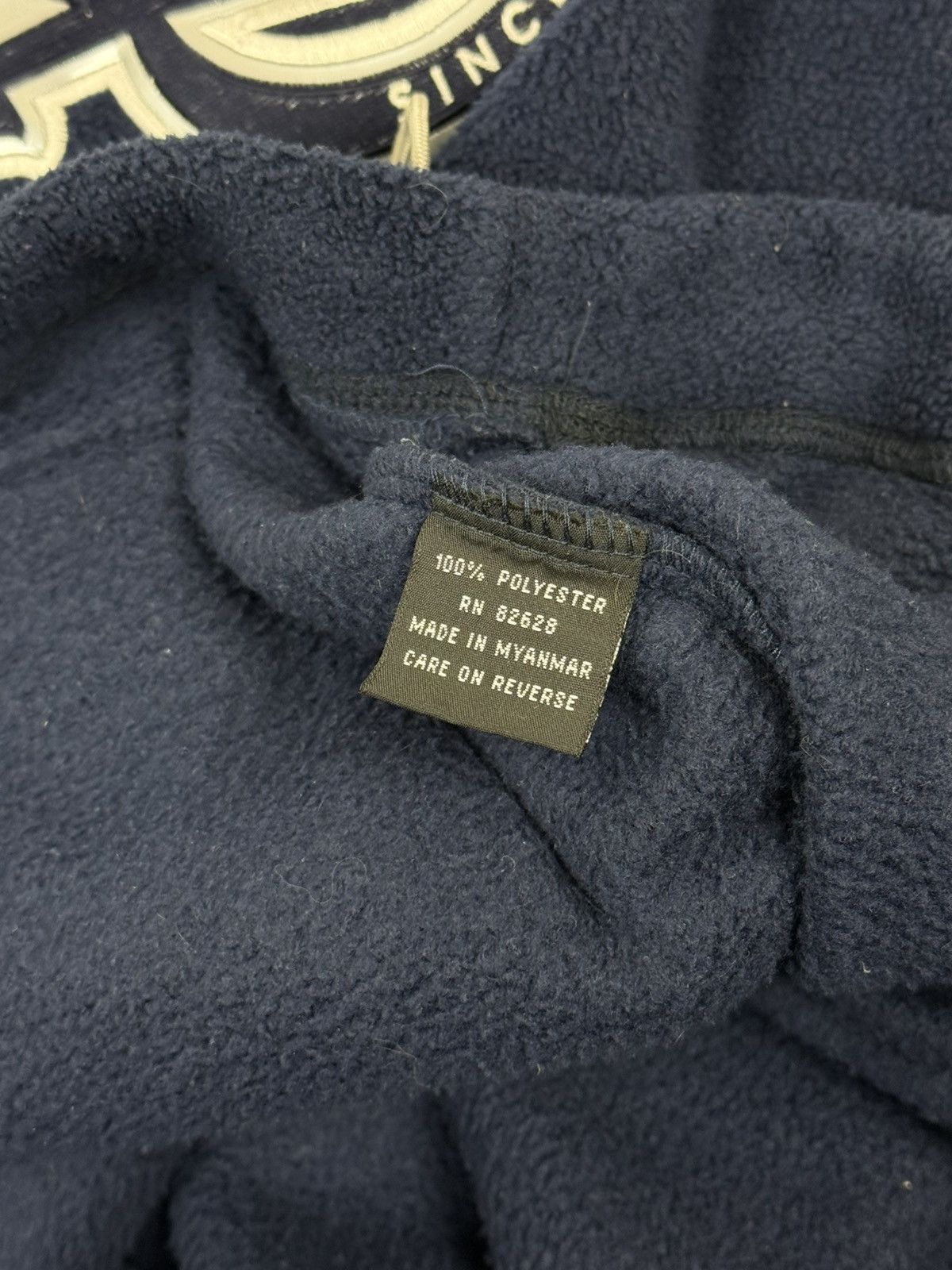 Southpole Vintage Southpole Grafitti Logo Fleece Hooded Jacket Blue M Size US M / EU 48-50 / 2 - 9 Thumbnail