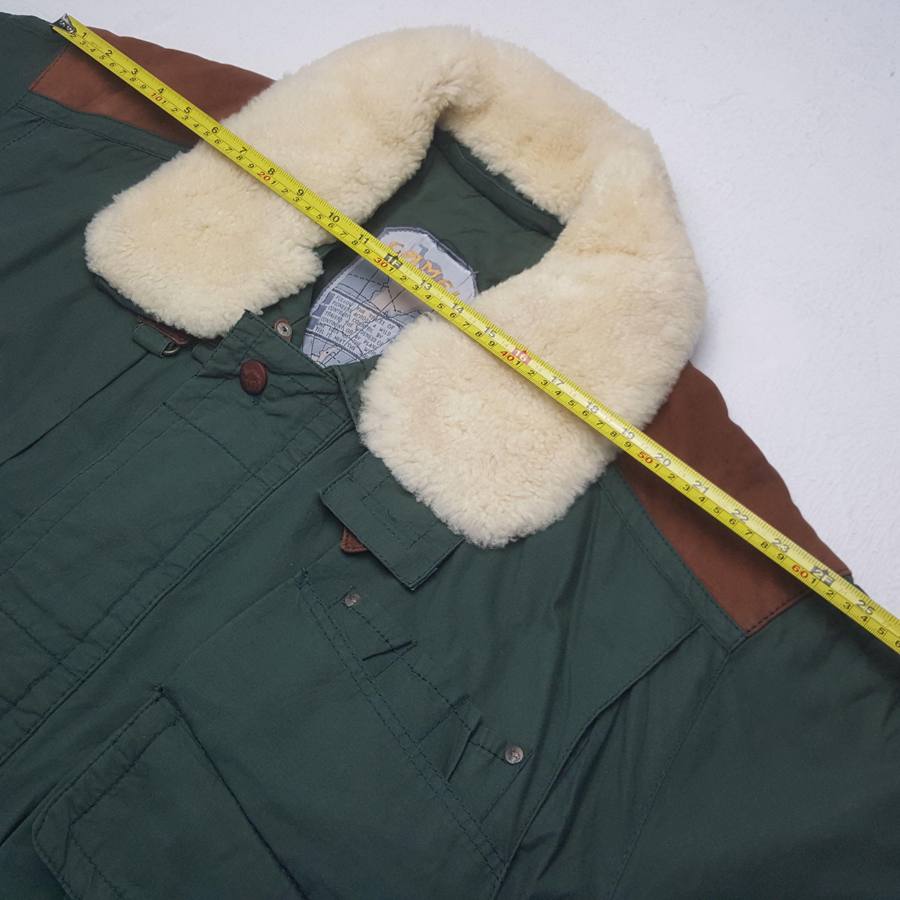 Camel Vintage Camel Collection Bomber Winter Jacket Size US XL / EU 56 / 4 - 5 Thumbnail