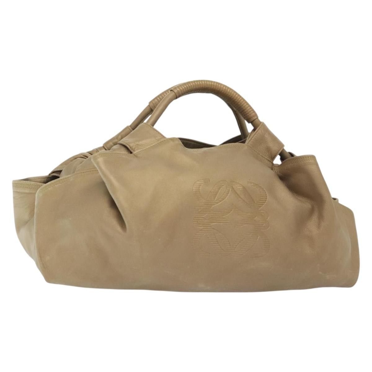 Loewe Loewe Anagram Logo Nappa Aire Hand Bag Leather Size ONE SIZE - 1 Thumbnail