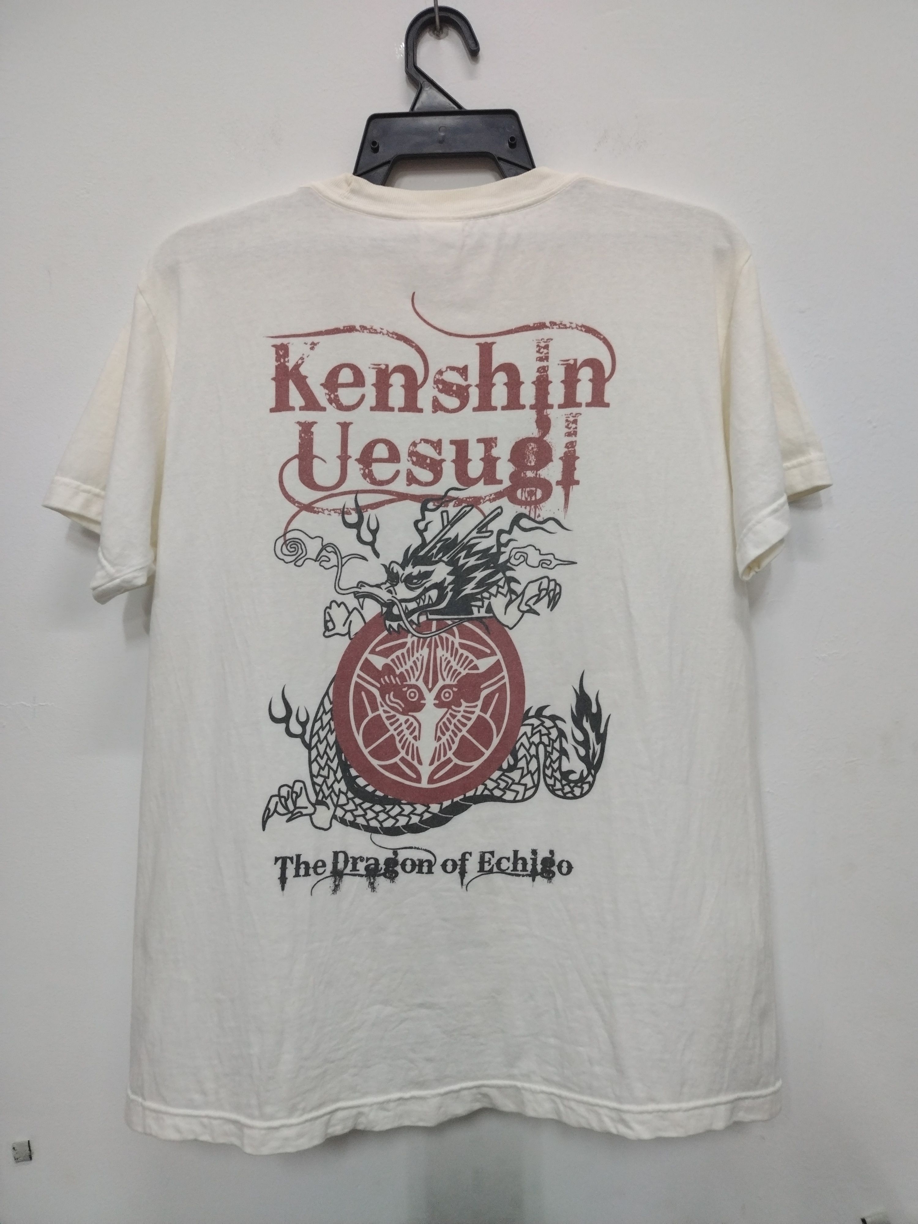 Japanese Brand JAPANESE TRADITIONAL KENSHIN EUSUGI DRAGON TEE Size US M / EU 48-50 / 2 - 1 Thumbnail