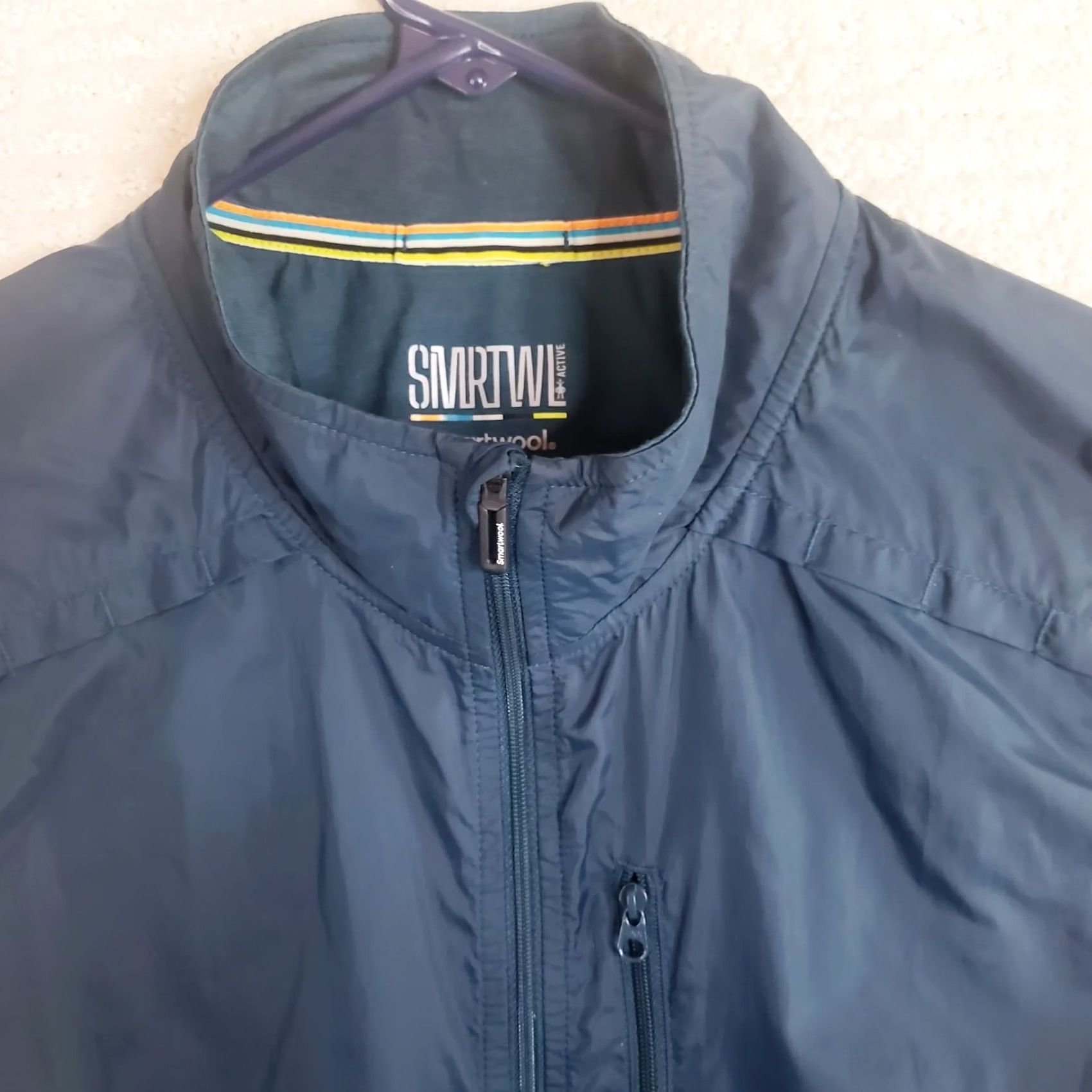 Smartwool Smartwool Vest Blue Full Zip M Regular Fit Men Size US M / EU 48-50 / 2 - 4 Thumbnail