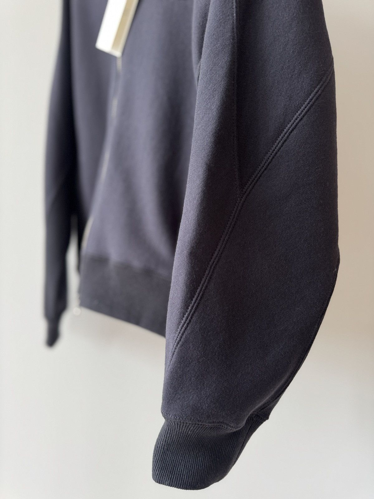Japanese Brand TWISTED DOLMAN SLEEVE ZIP HOODIE, MADE IN JAPAN Size US XL / EU 56 / 4 - 4 Thumbnail