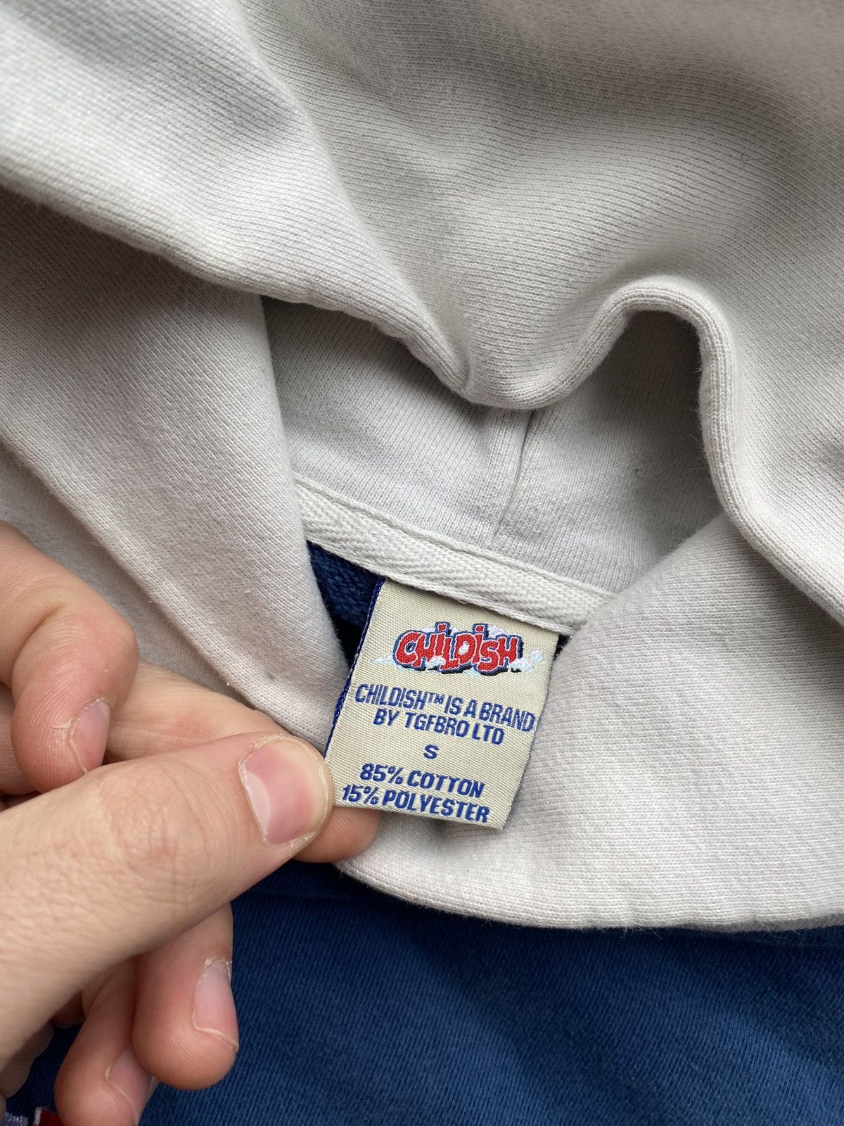 Other 🔥Childish Theme park blue oversized hoodie mens s Size US S / EU 44-46 / 1 - 9 Thumbnail