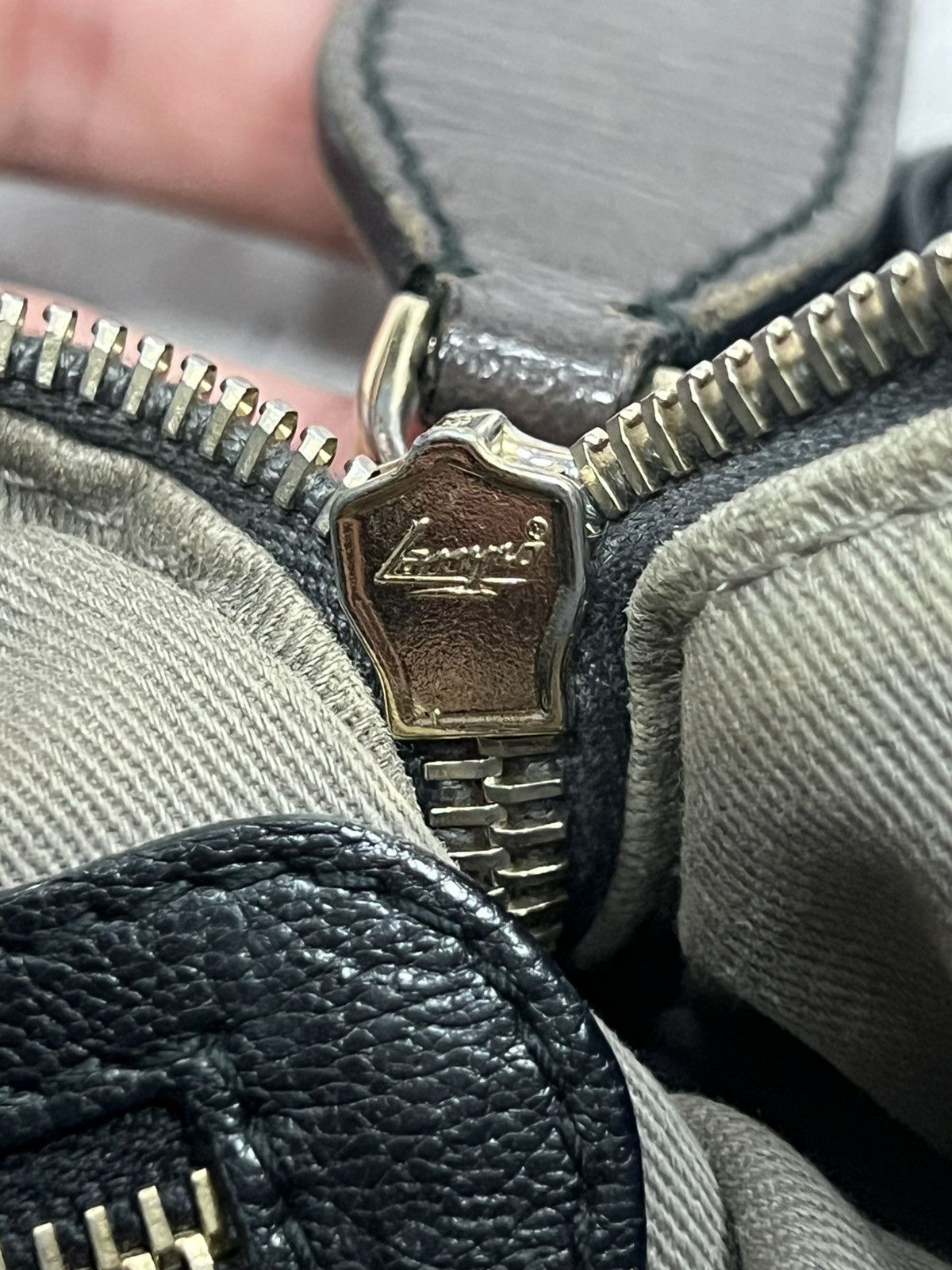 Designer × Dolce & Gabbana × Vintage Dolce & Gabbana Vilma Black Leather Handbag Size ONE SIZE - 12 Thumbnail