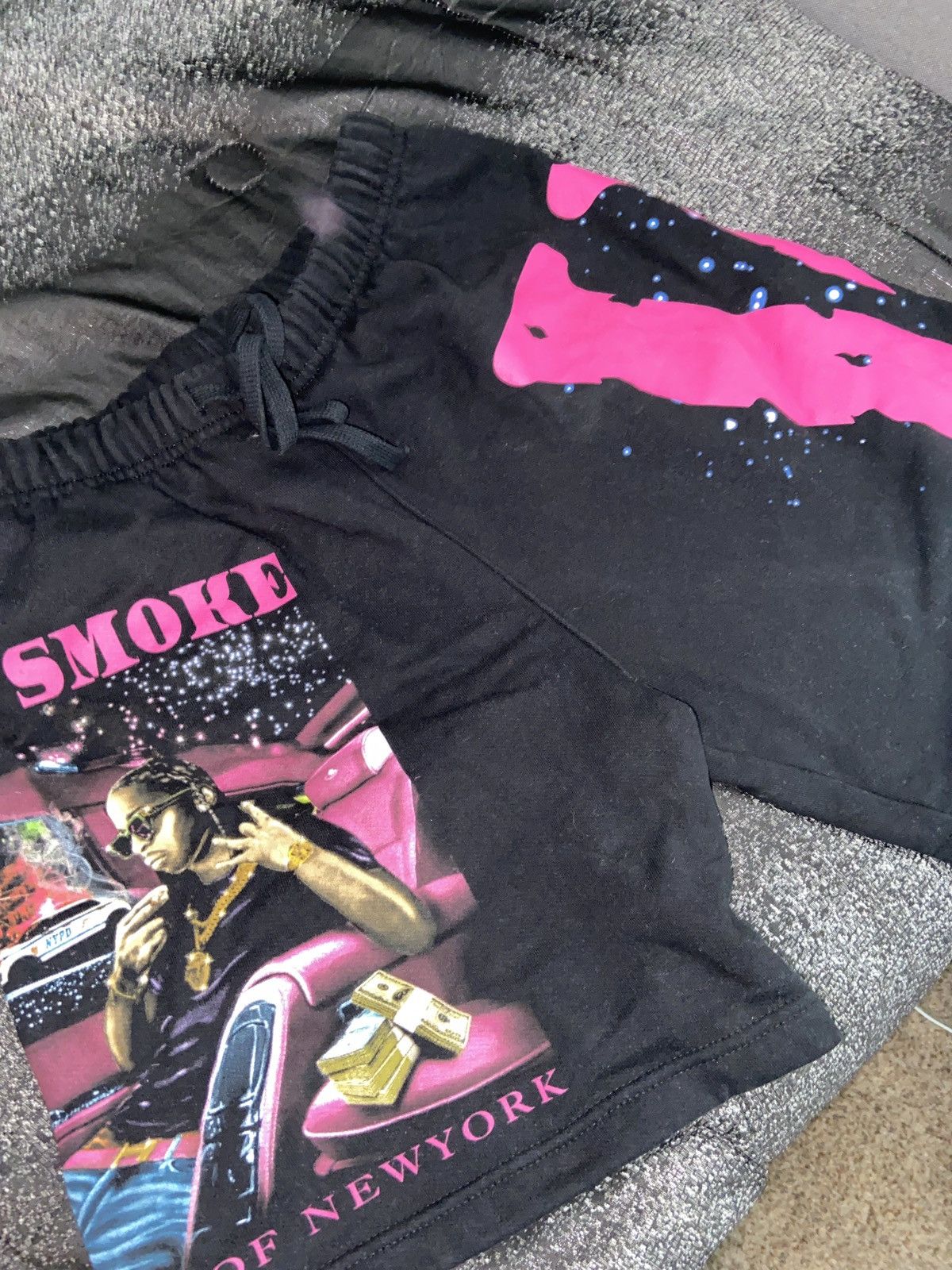 Vlone Vlone Pop Smoke King Of NY Shorts Size US 30 / EU 46 - 1 Thumbnail