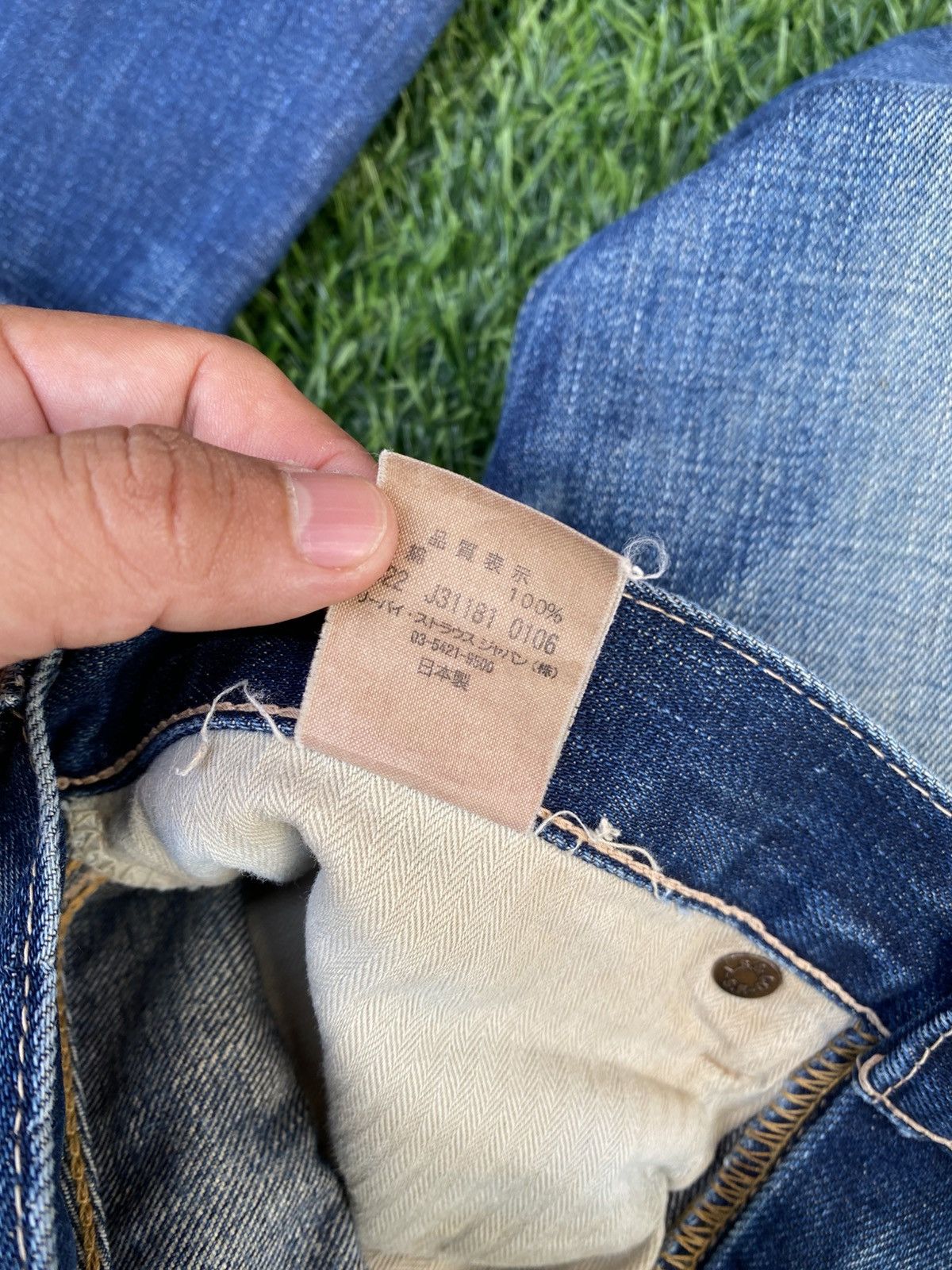 Levi's Vintage Clothing W32x31 Vintage levi's 501 redline big E distressed Size US 32 / EU 48 - 11 Thumbnail