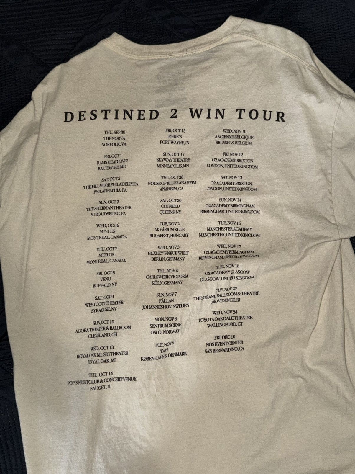 Other lil tjay destined 2 win tour tee Size US XL / EU 56 / 4 - 2 Thumbnail