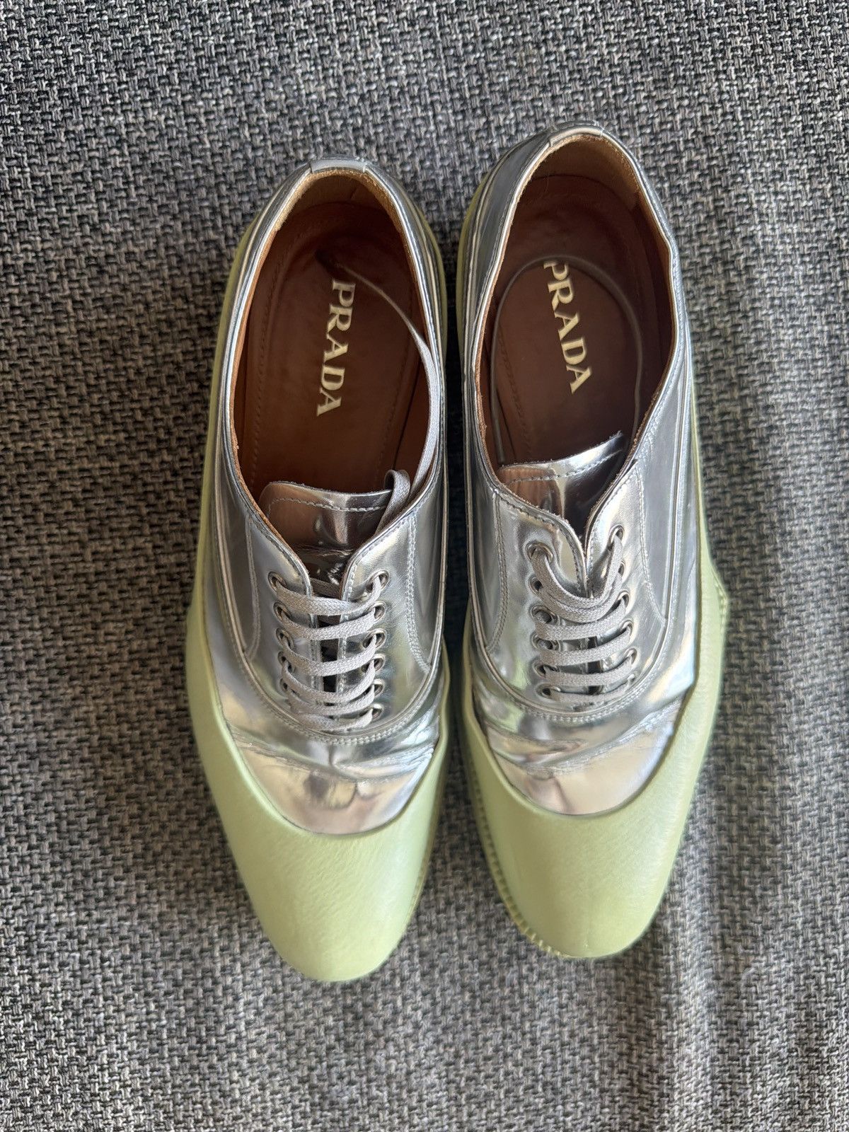 Prada SS13 prada derby loafer Size US 8.5 / IT 38.5 - 3 Thumbnail