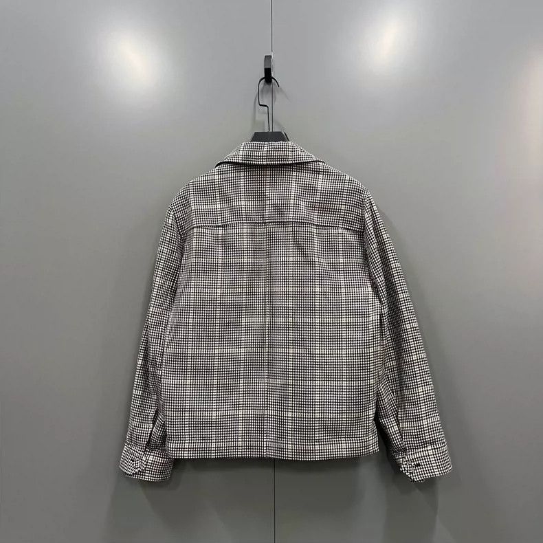 Dior Dior Contrast Checkered Lapel Jacket-2505 Size US L / EU 52-54 / 3 - 2 Thumbnail
