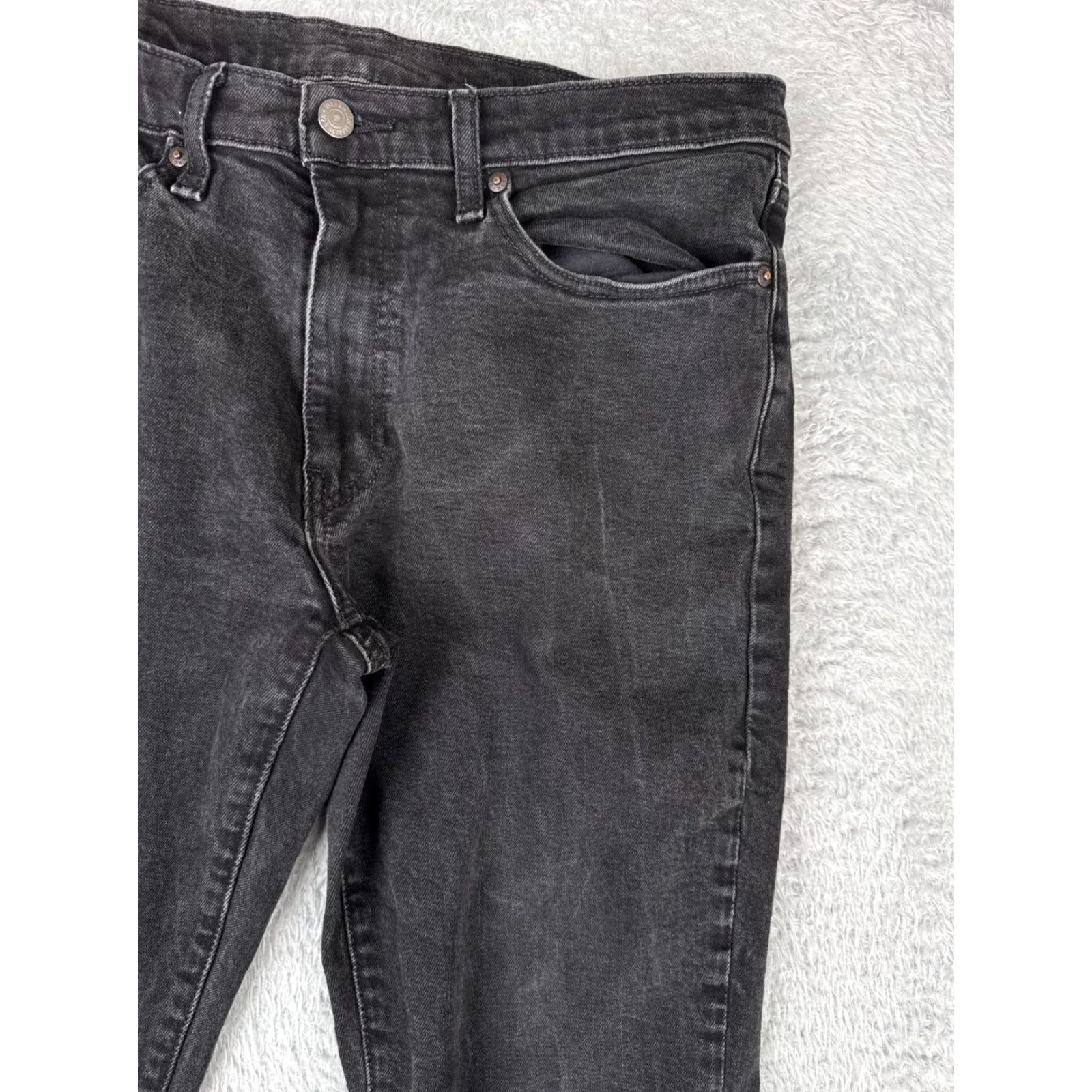 Levi's Levi's 541 Jeans Slim Fit Denim Black 34x27 Adult Men 5-Pocket Zip Fly 34 Waist Cotton Denim Size US 34 / EU 50 - 3 Thumbnail