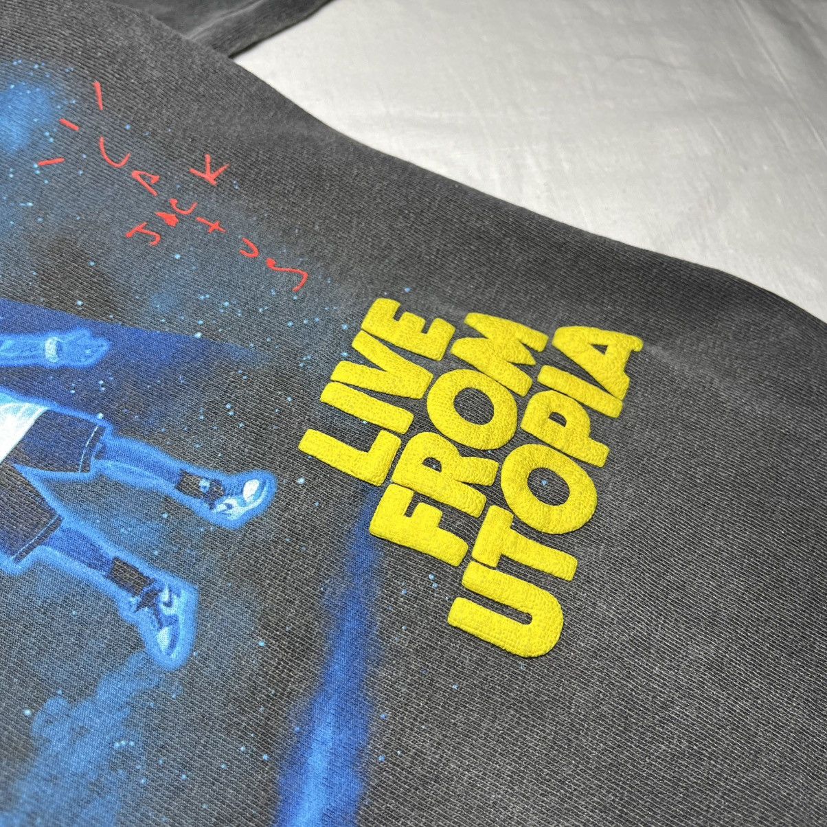 Travis Scott Travis Scott x McDonald’s Live From Utopia Grey T-Shirt Size US S / EU 44-46 / 1 - 5 Thumbnail