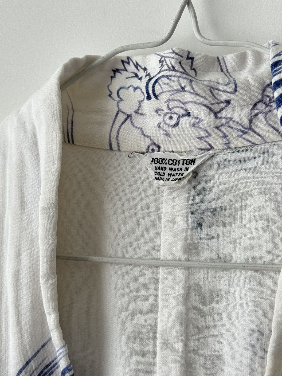 Japanese Brand × Komono Japanese Traditional Dragon Printed Kendo Kimono Size US M / EU 48-50 / 2 - 3 Thumbnail