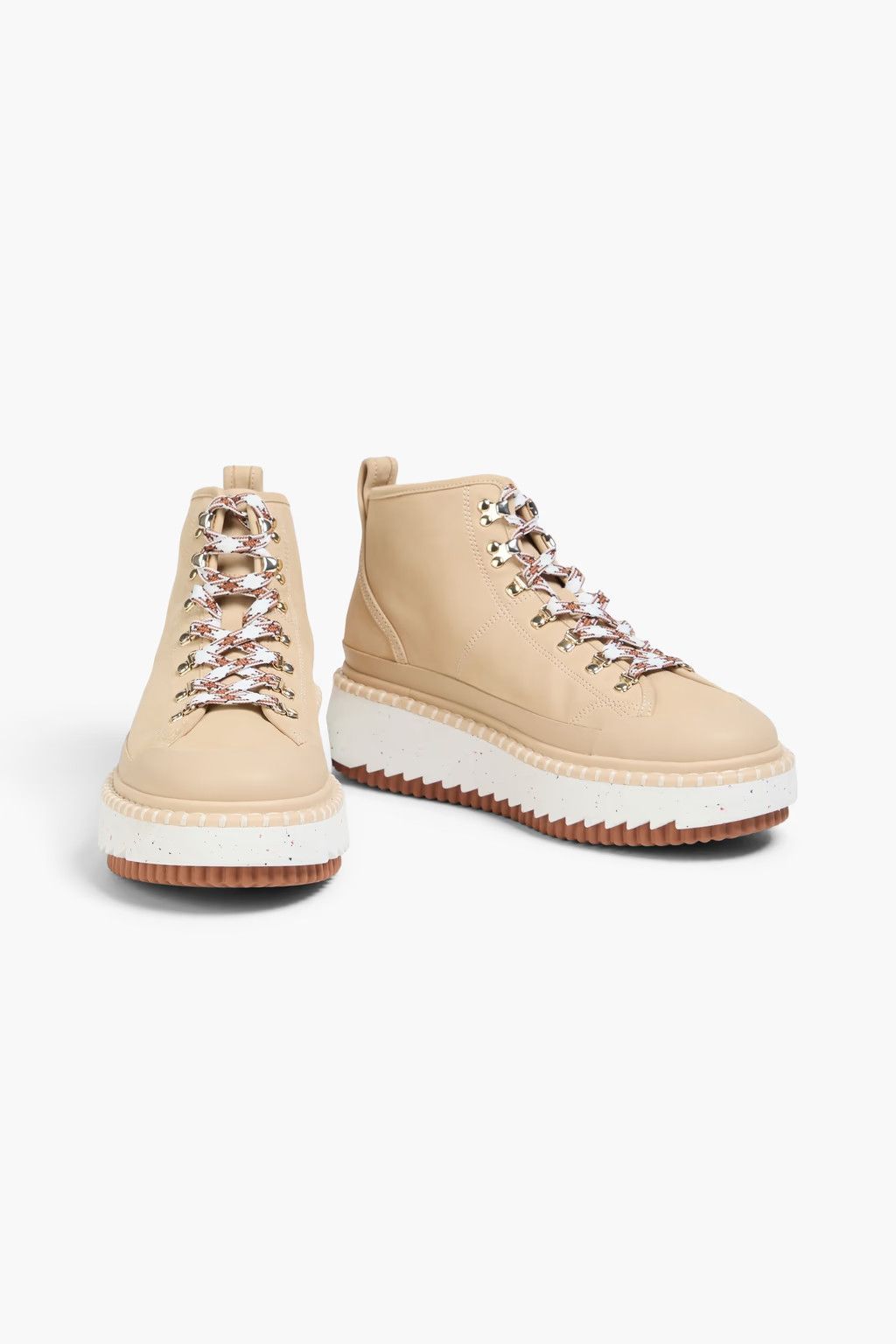Chloe o1y0825 Ankle Boots in Beige Size US 6 / IT 36 - 4 Thumbnail