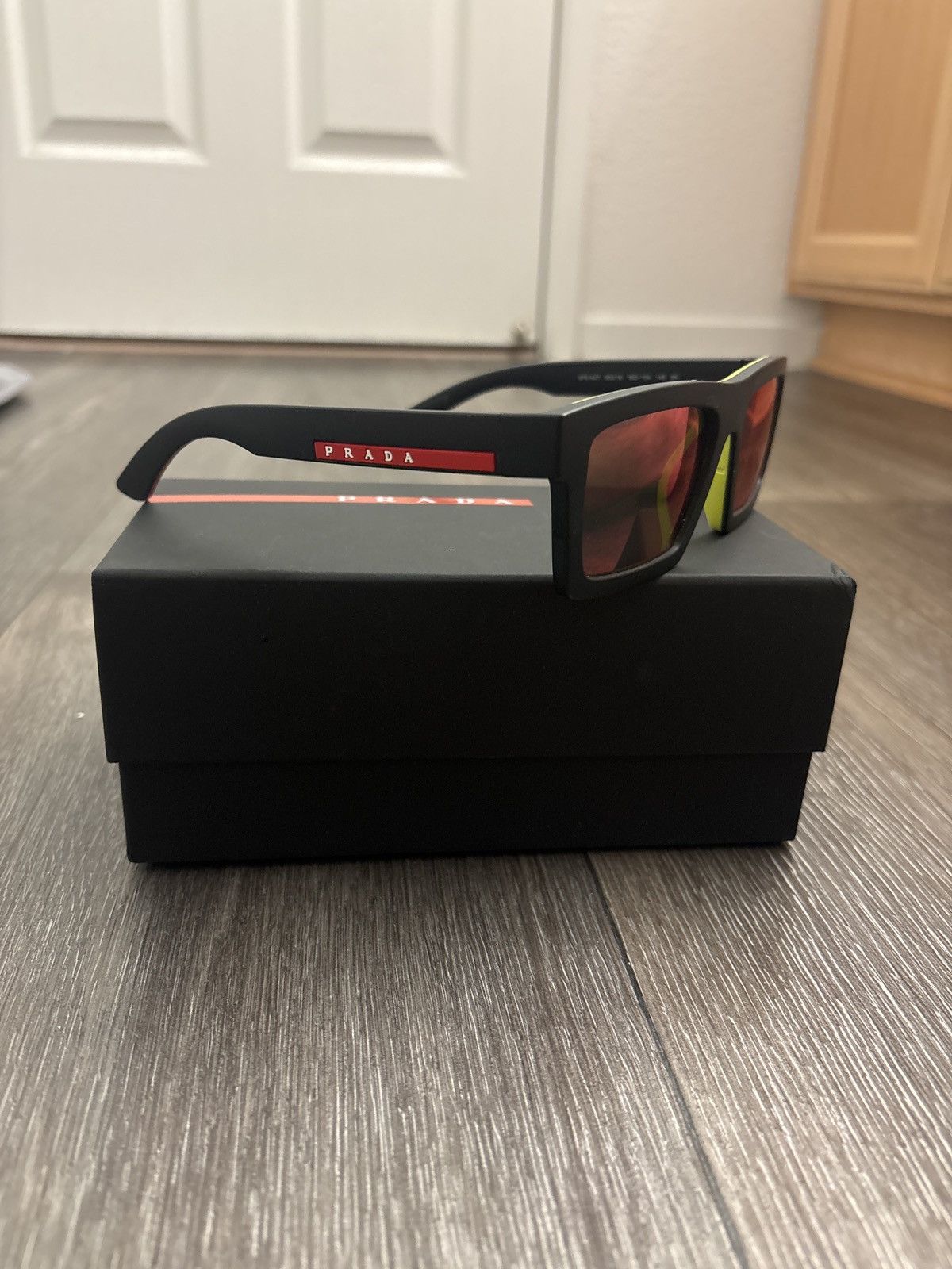 Prada Prada Linea Rossa “Tuning” glasses Size ONE SIZE - 1 Thumbnail