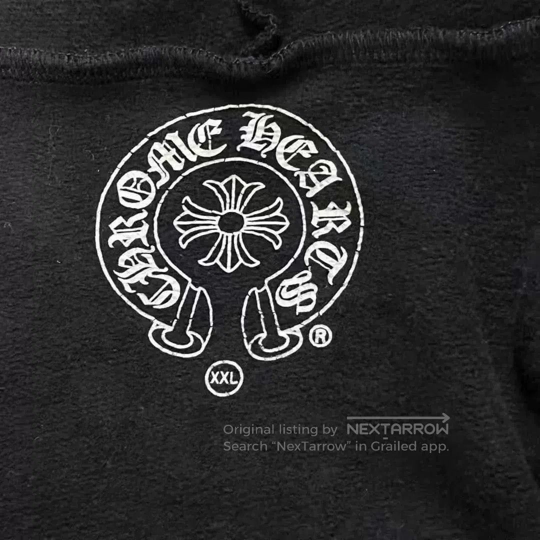 Chrome Hearts chrome hearts red logo zip hoodie jacket. Size US XXL / EU 58 / 5 - 3 Thumbnail