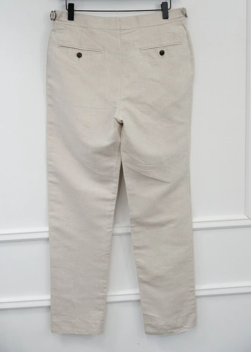 Suitsupply Men Suitsupply Pants Brescia Linen & Cotton Size UK/US36 Size 36R - 2 Thumbnail