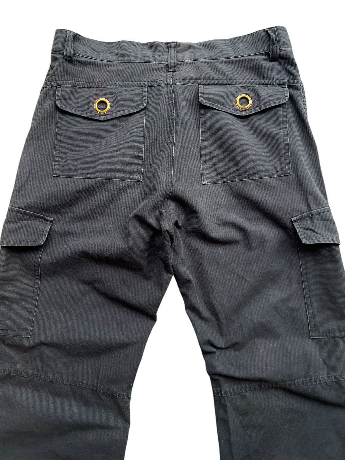 Japanese Brand Pas De Japanese Brand Multipocket Cargo Flare Pants 29x30 .5 Size US 29 - 4 Thumbnail