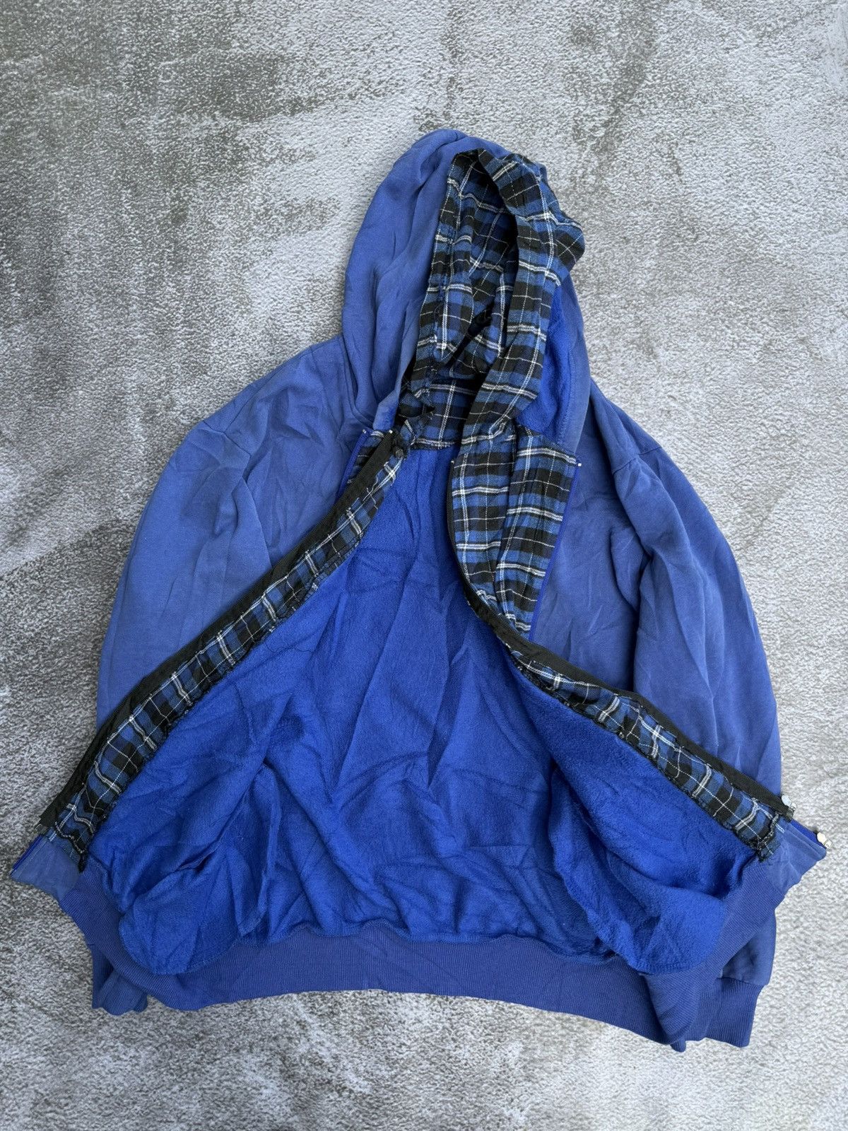 Japanese Brand Double layer zipper hoodie style Ifsixwasnine lgb Size US L / EU 52-54 / 3 - 7 Thumbnail